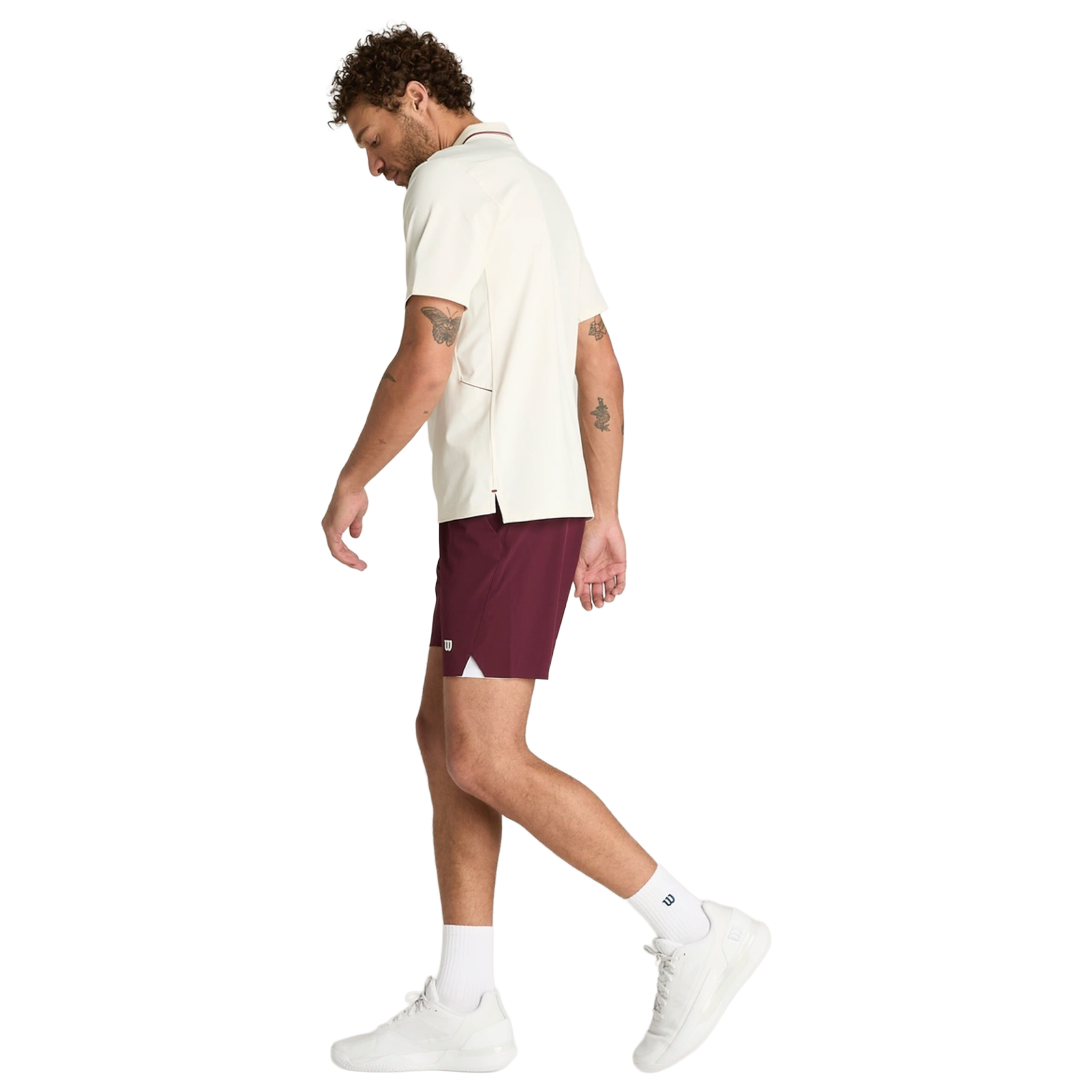 Wilson Challengers Technical Polo Men's Sandrift