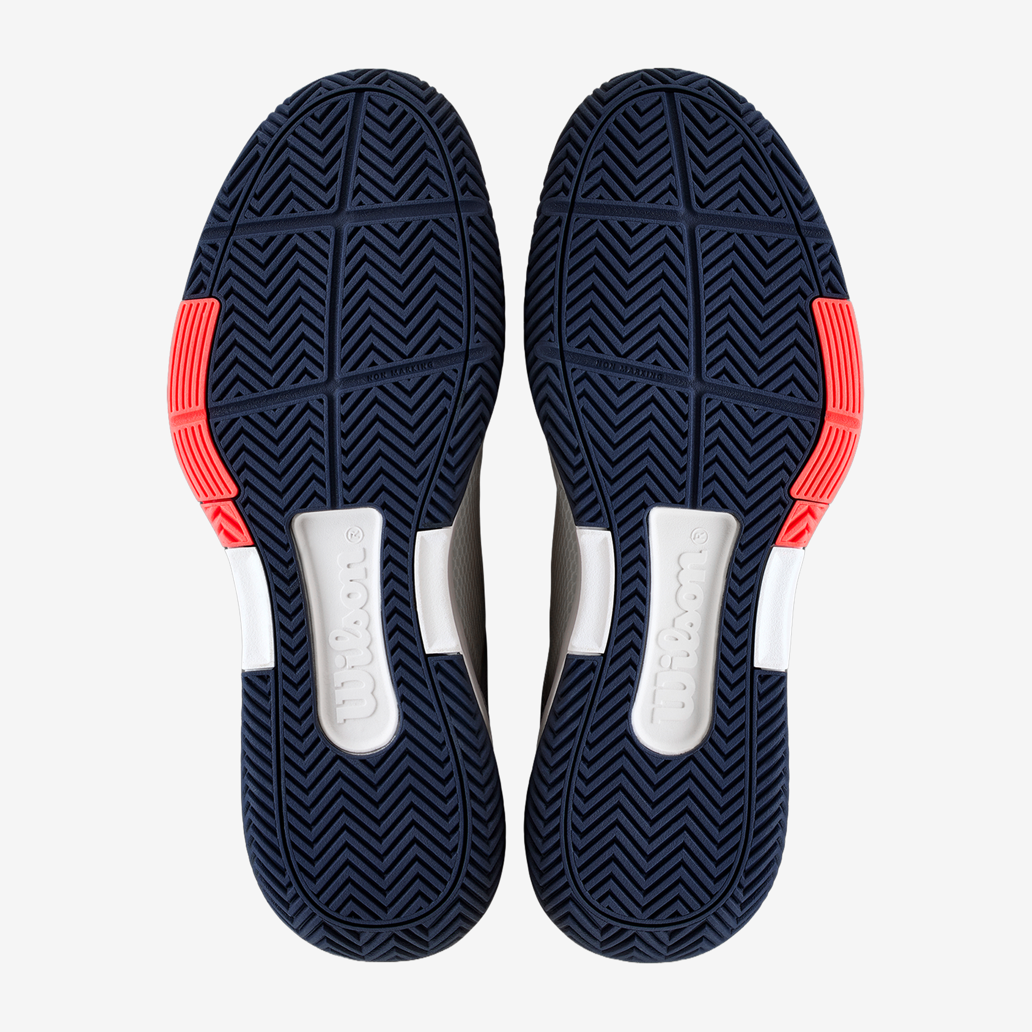 Wilson Courtglide Men's White/Bay/Fiery Coral