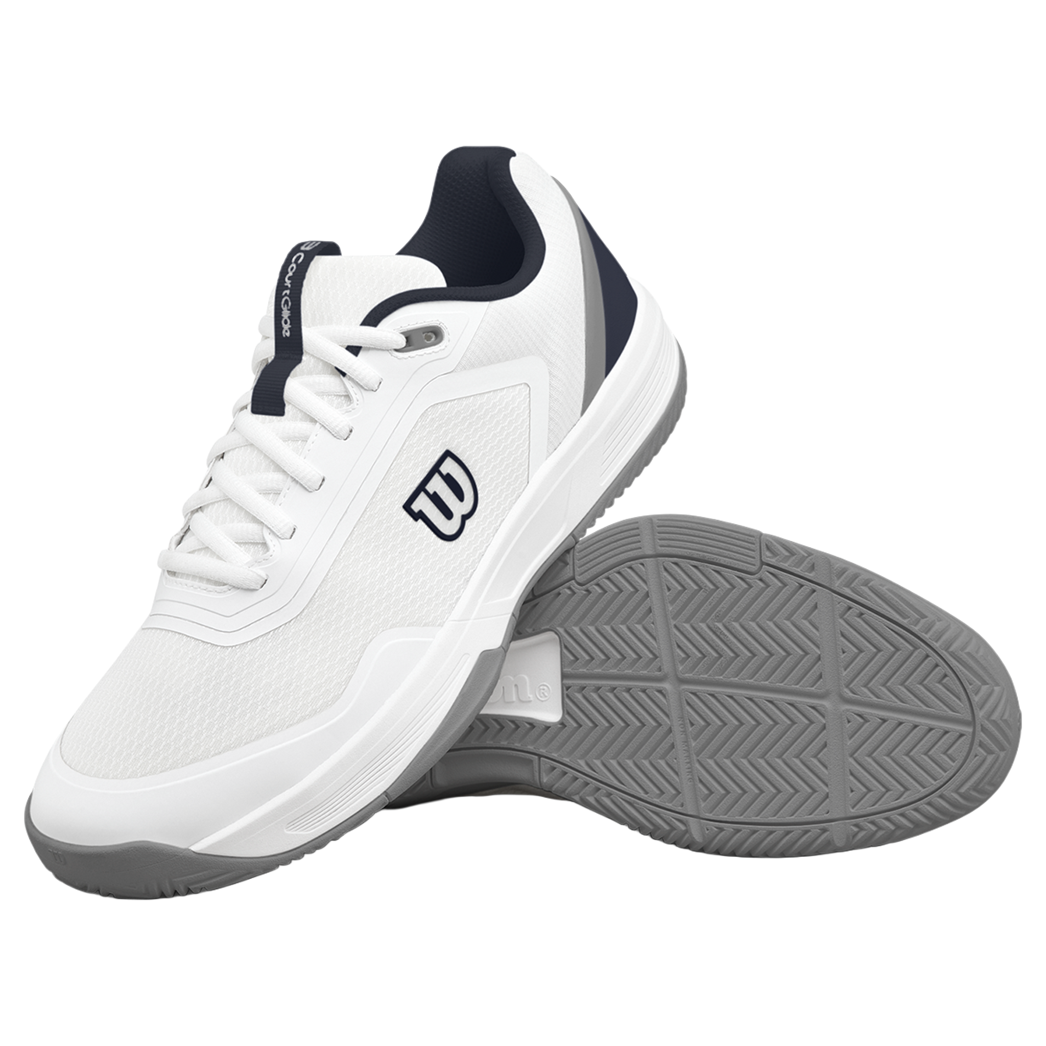 Wilson Courtglide Men's White/Navy Blazer/Quarry