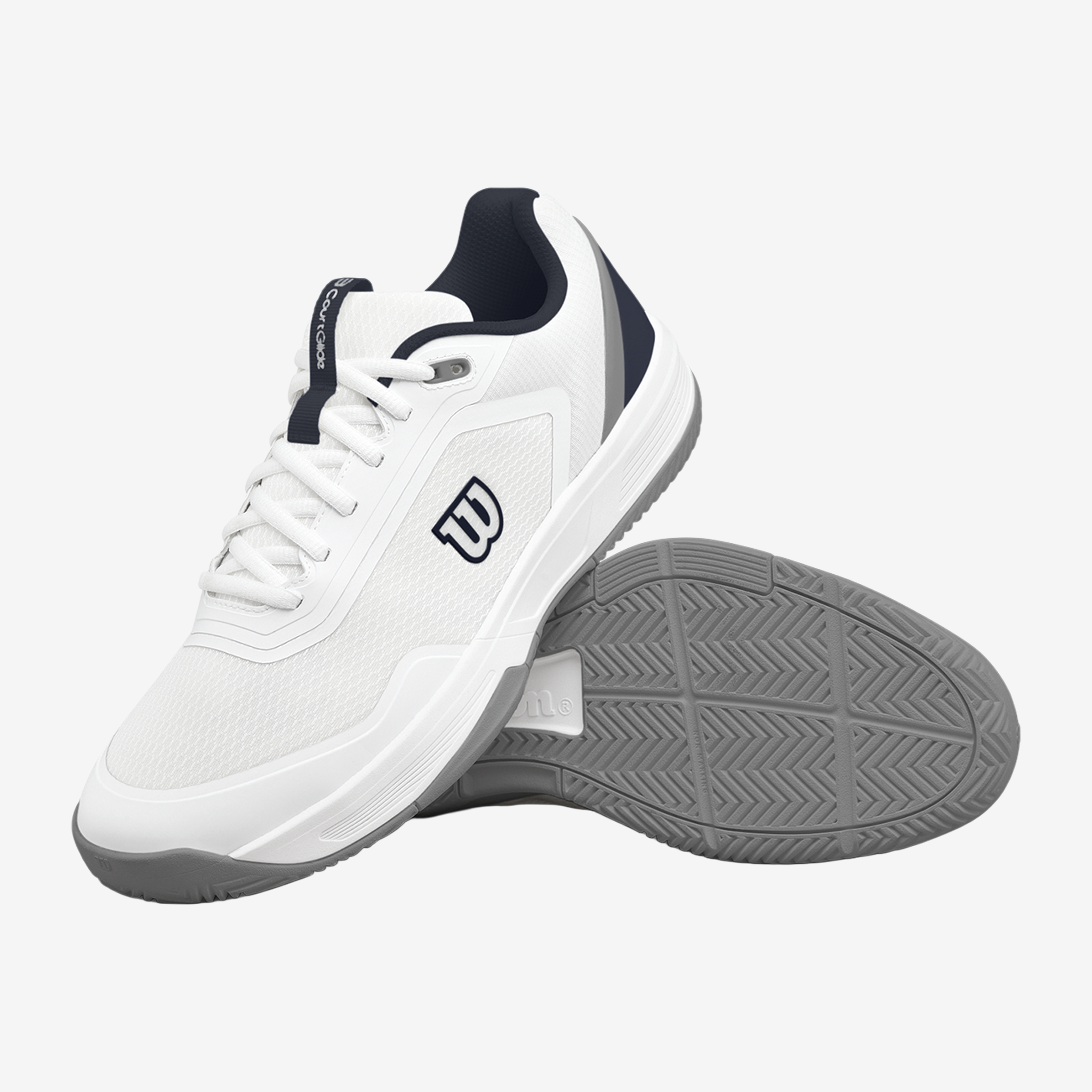 Wilson Courtglide Men's White/Navy Blazer/Quarry