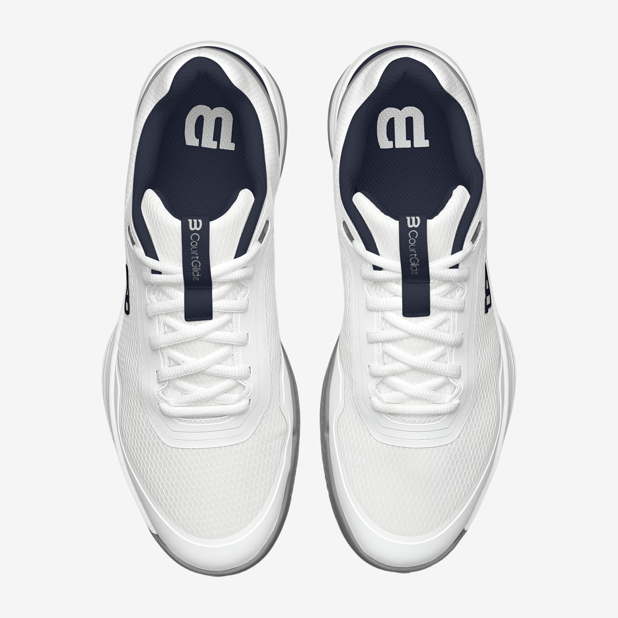 Wilson Courtglide Men's White/Navy Blazer/Quarry