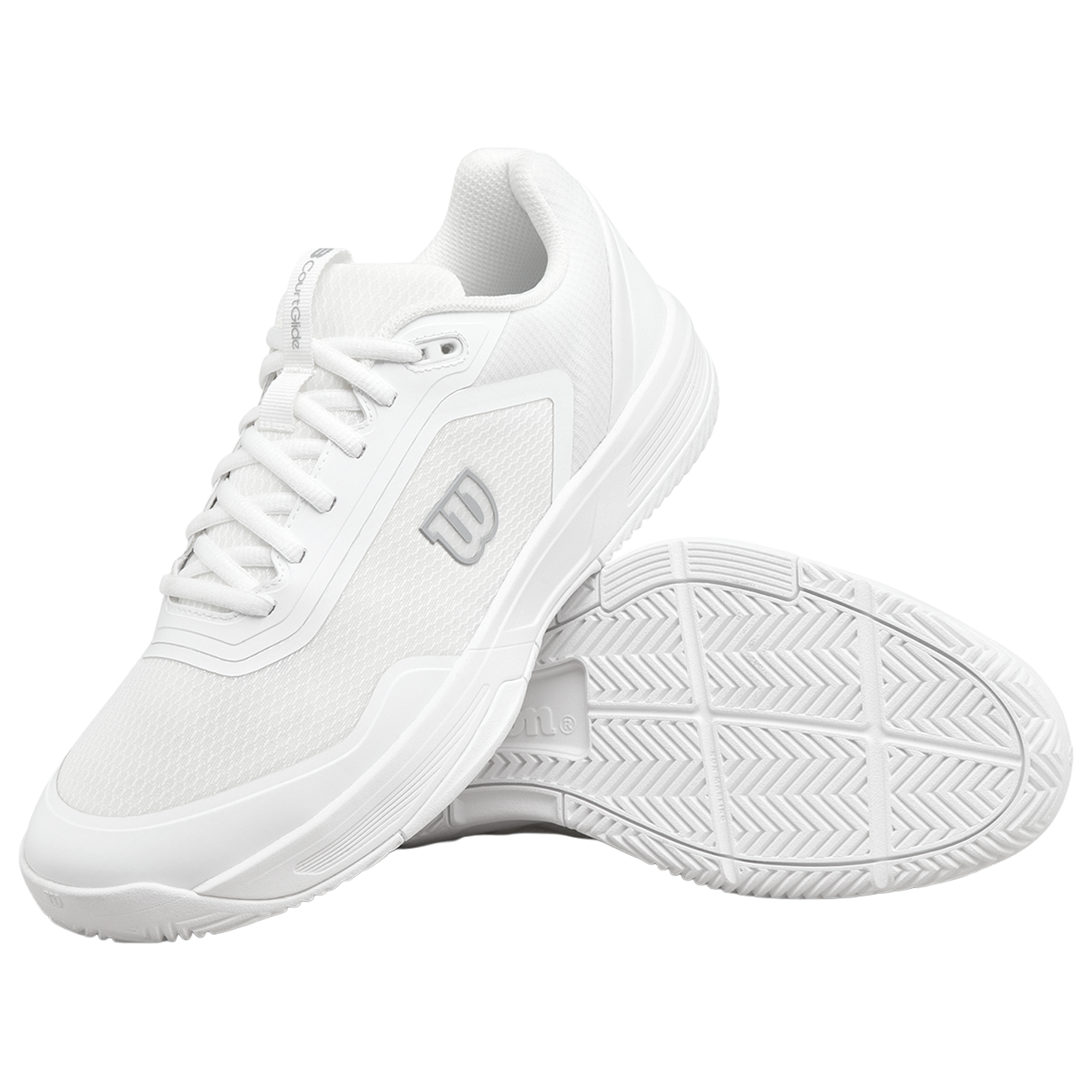 Wilson Courtglide Women's White/Silver
