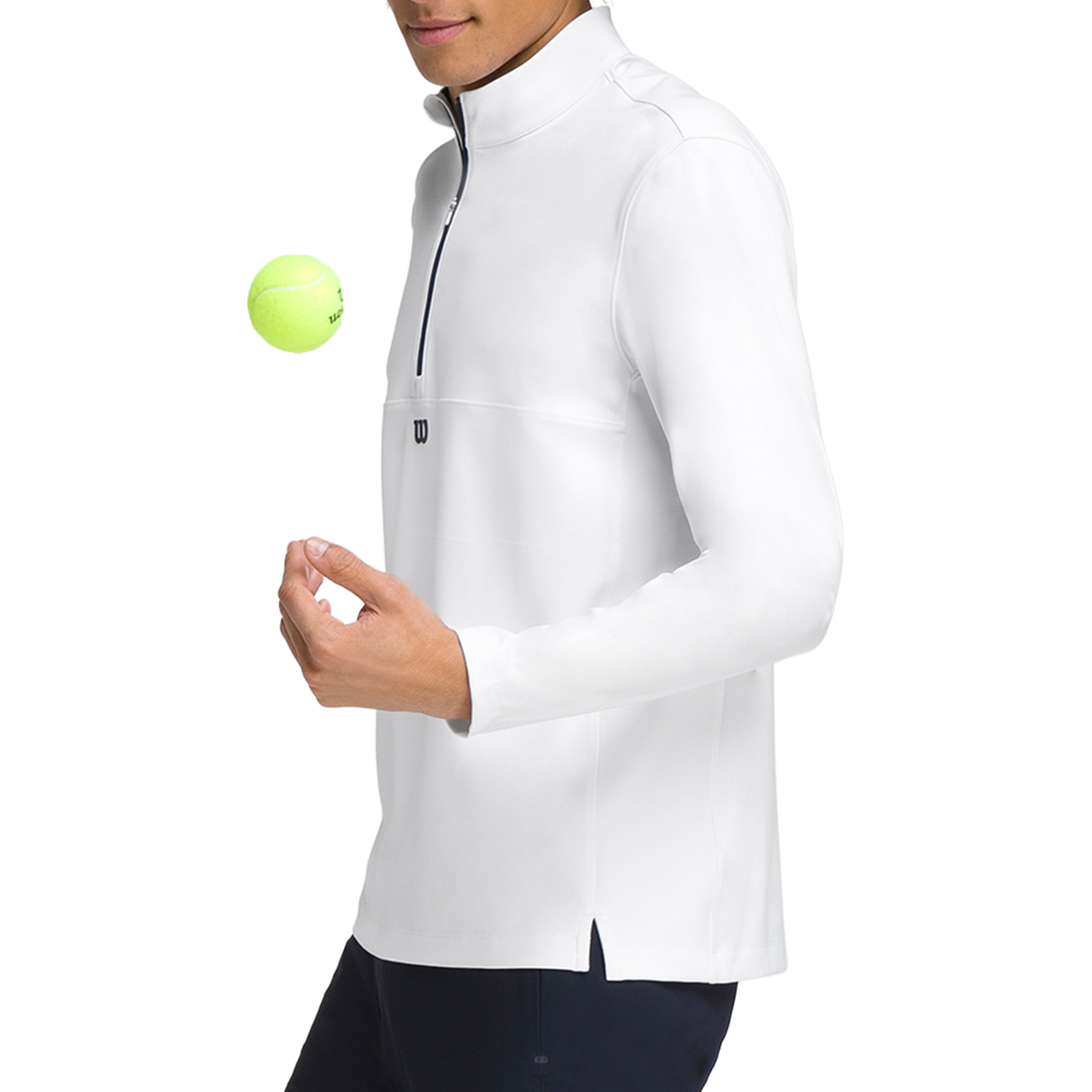 Wilson Elevate Performance Half-Zip Men's Bright White