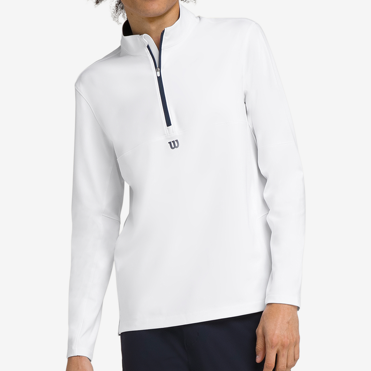 Wilson Elevate Performance Half-Zip Men's Bright White