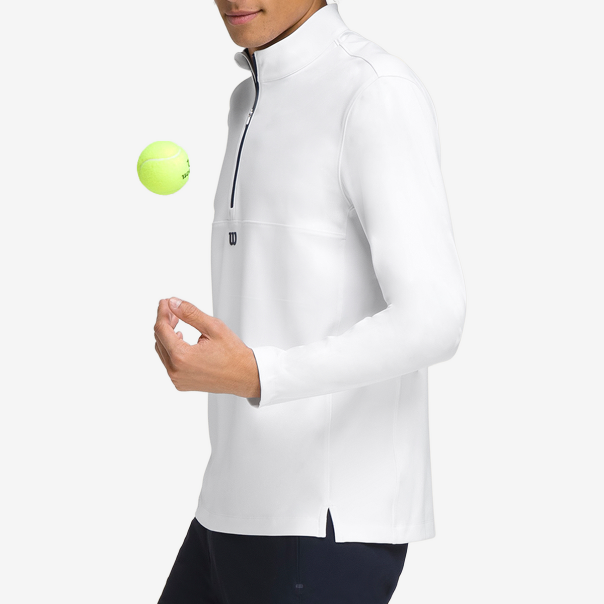 Wilson Elevate Performance Half-Zip Men's Bright White