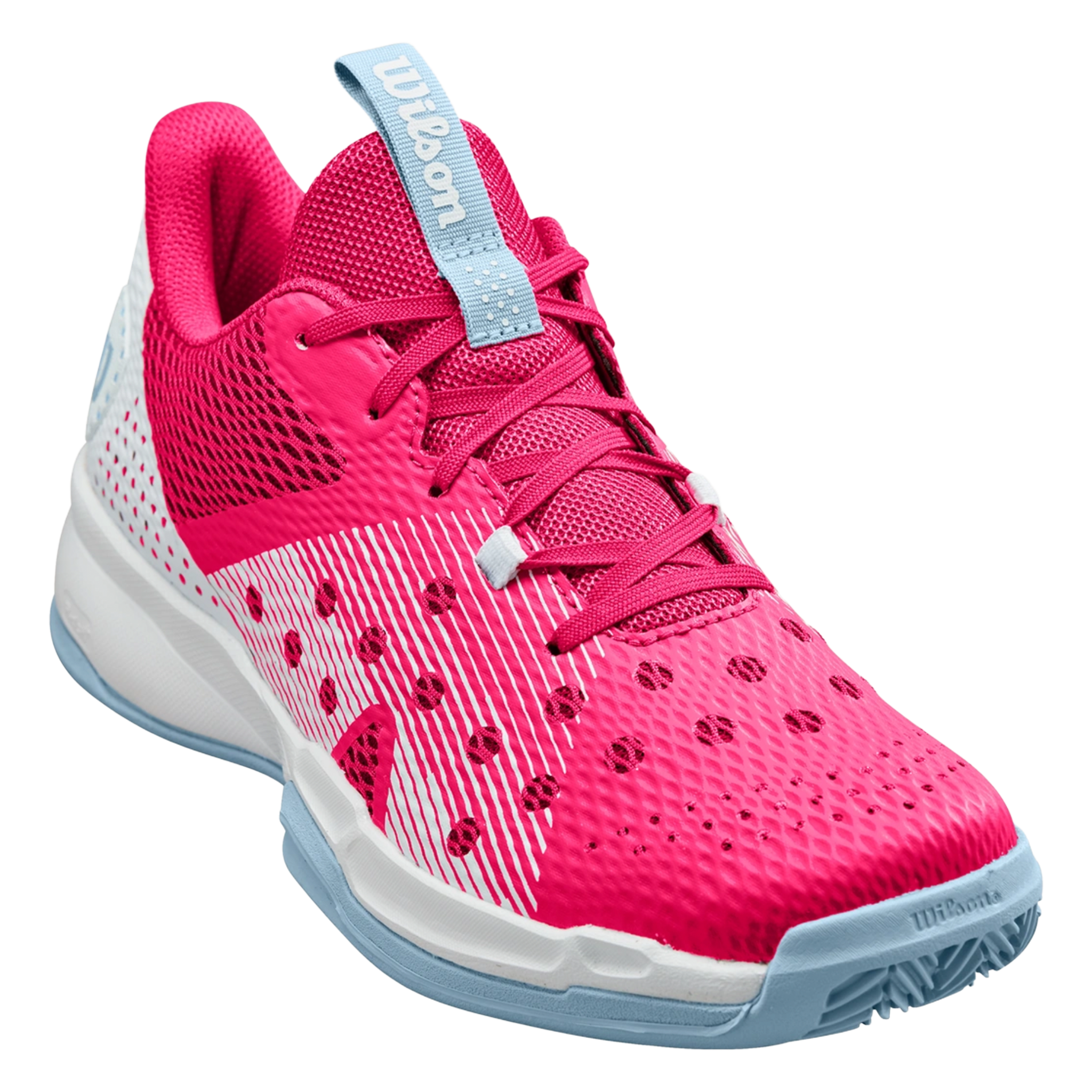 Wilson Hurakn Team Padel Women's Pink/White/Blue Fog