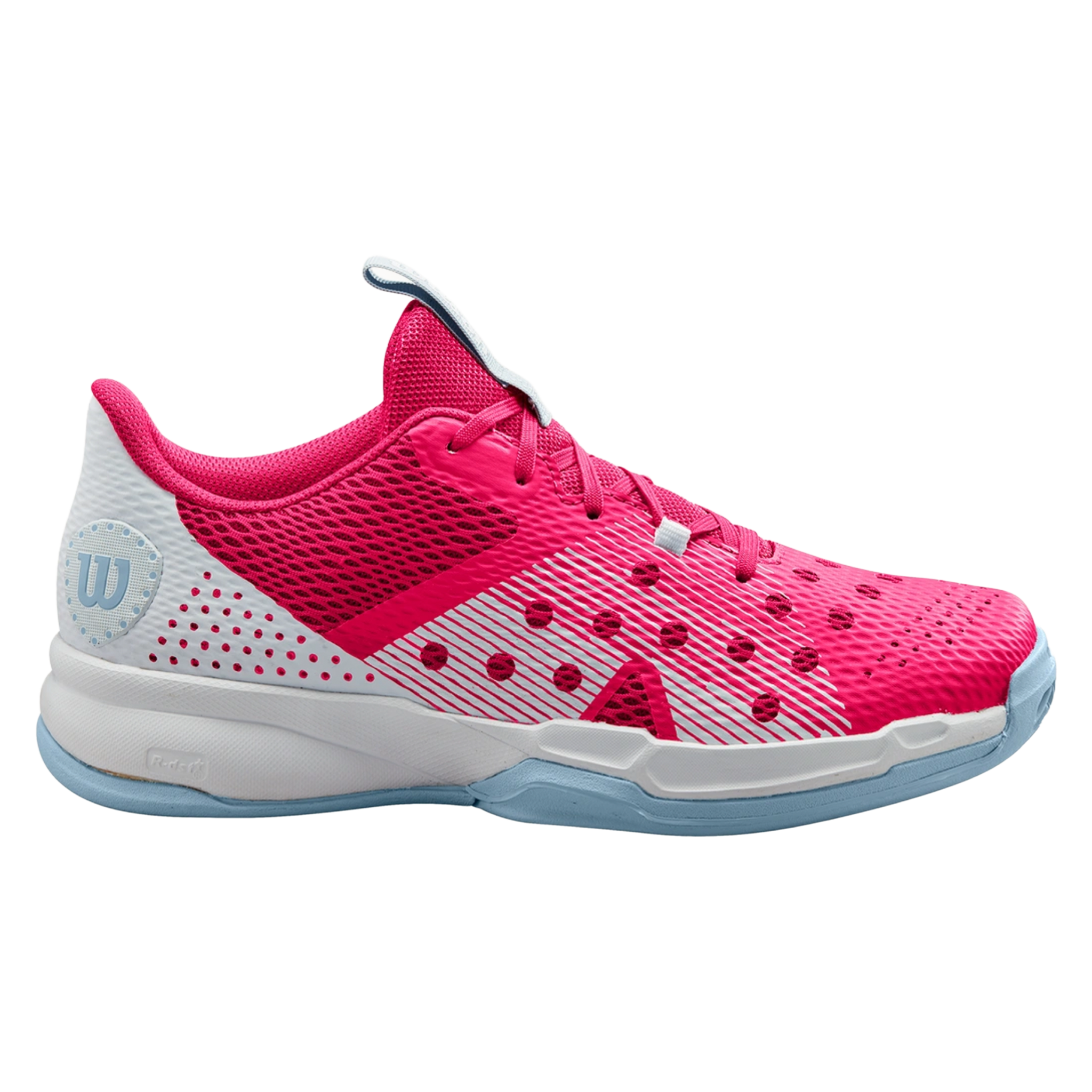 Wilson Hurakn Team Padel Women's Pink/White/Blue Fog