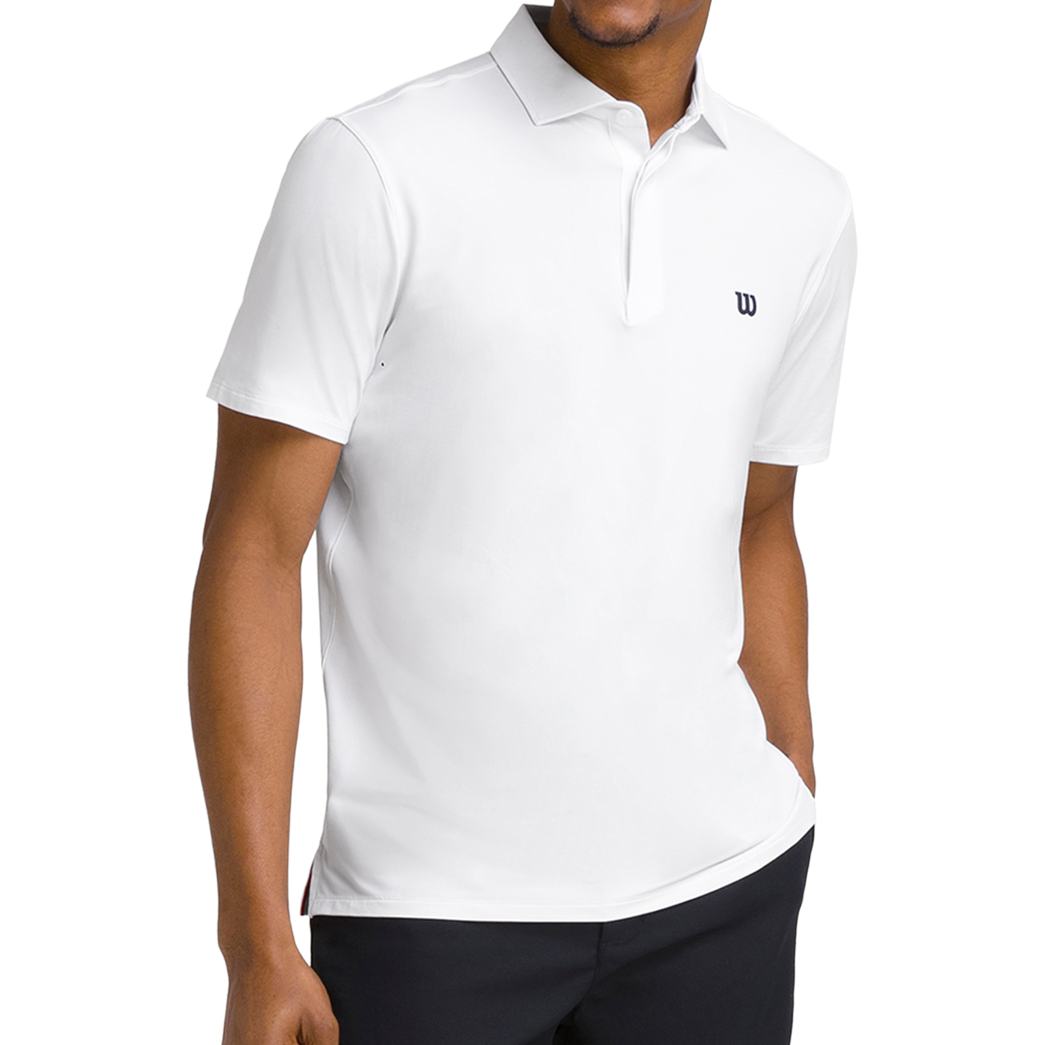 Wilson League Polo Men's Bright White
