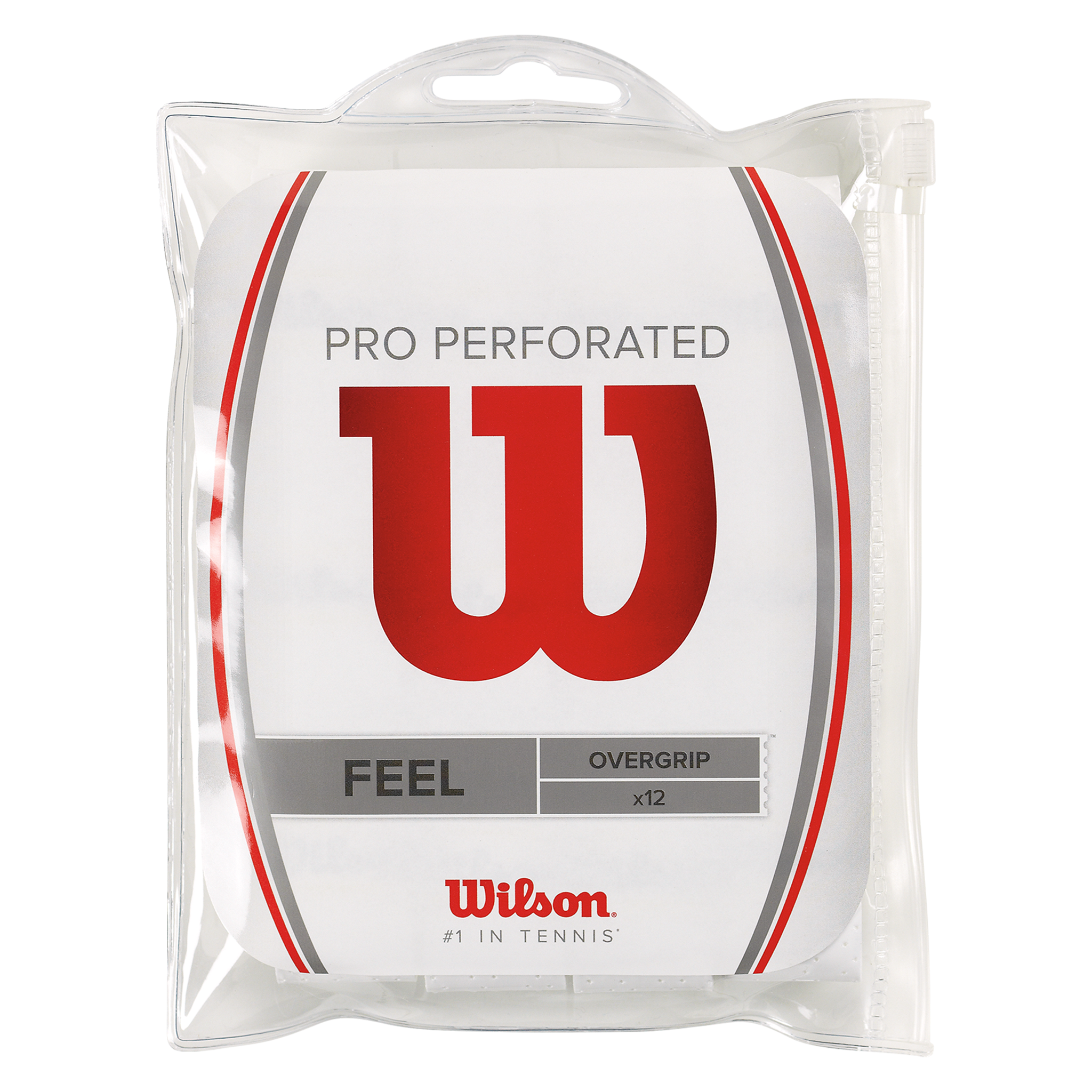 Wilson Pro Overgrip Perforated 12PK White