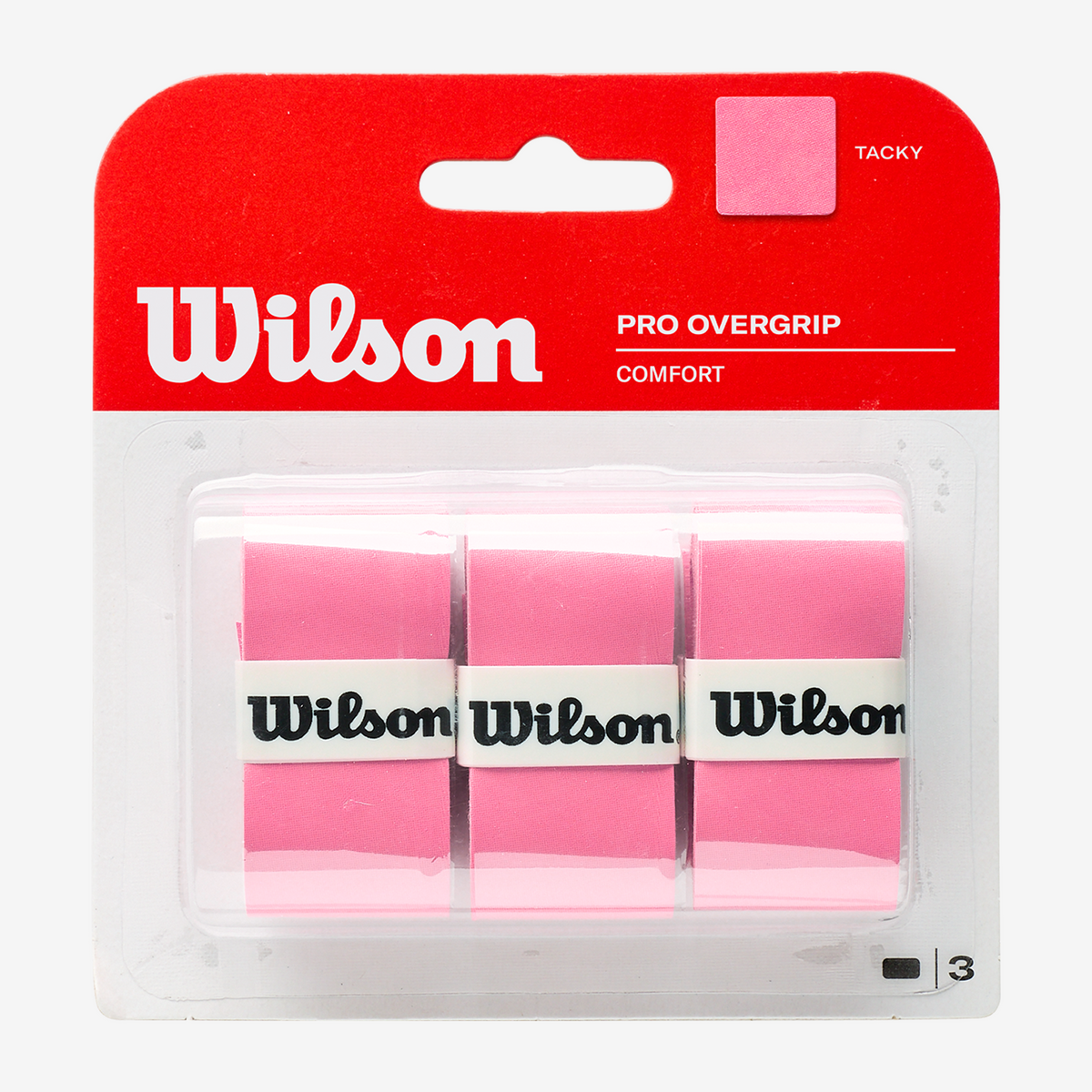 Wilson Pro Overgrip Pink 3 Pack