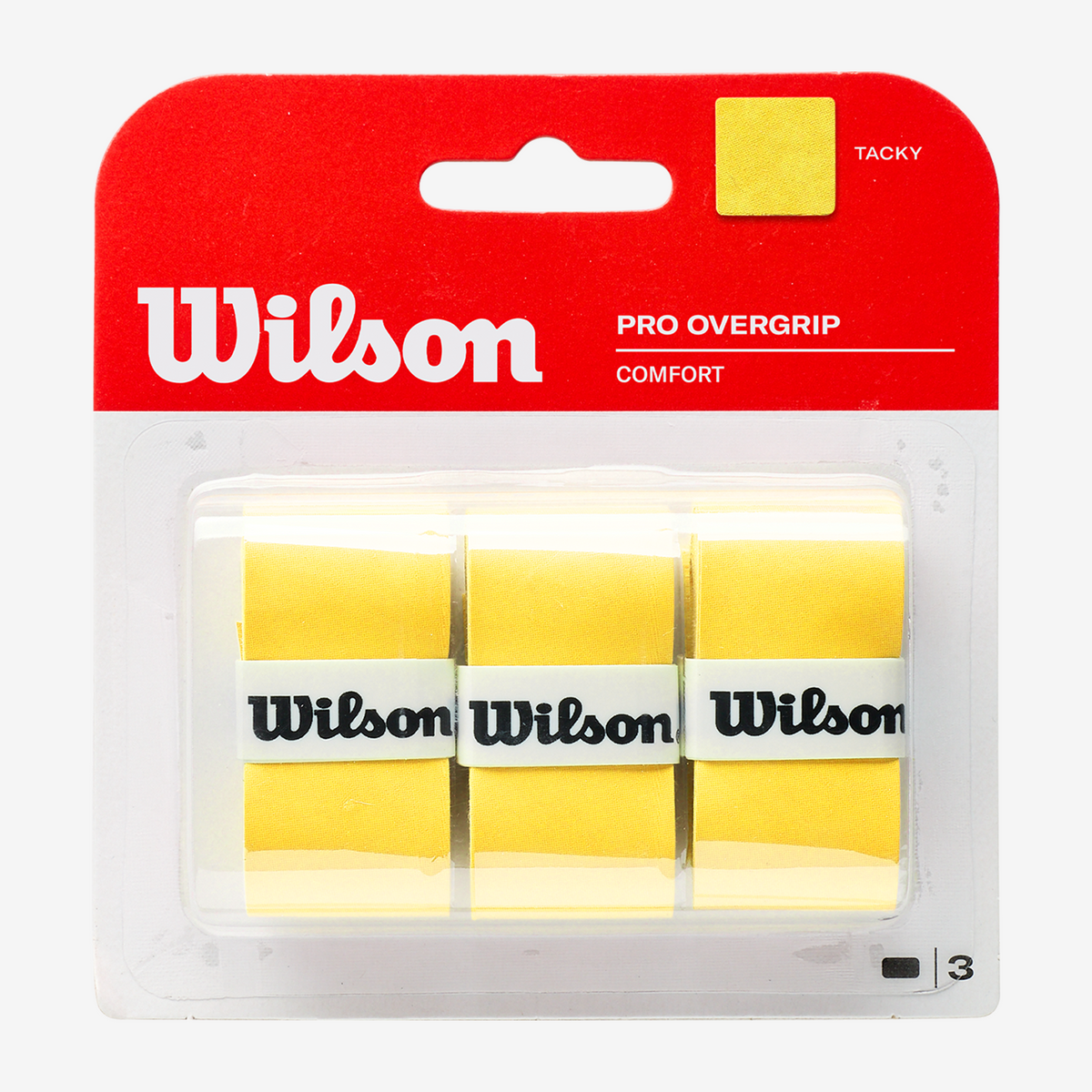 Wilson Pro Overgrip Yellow (3 Pack)