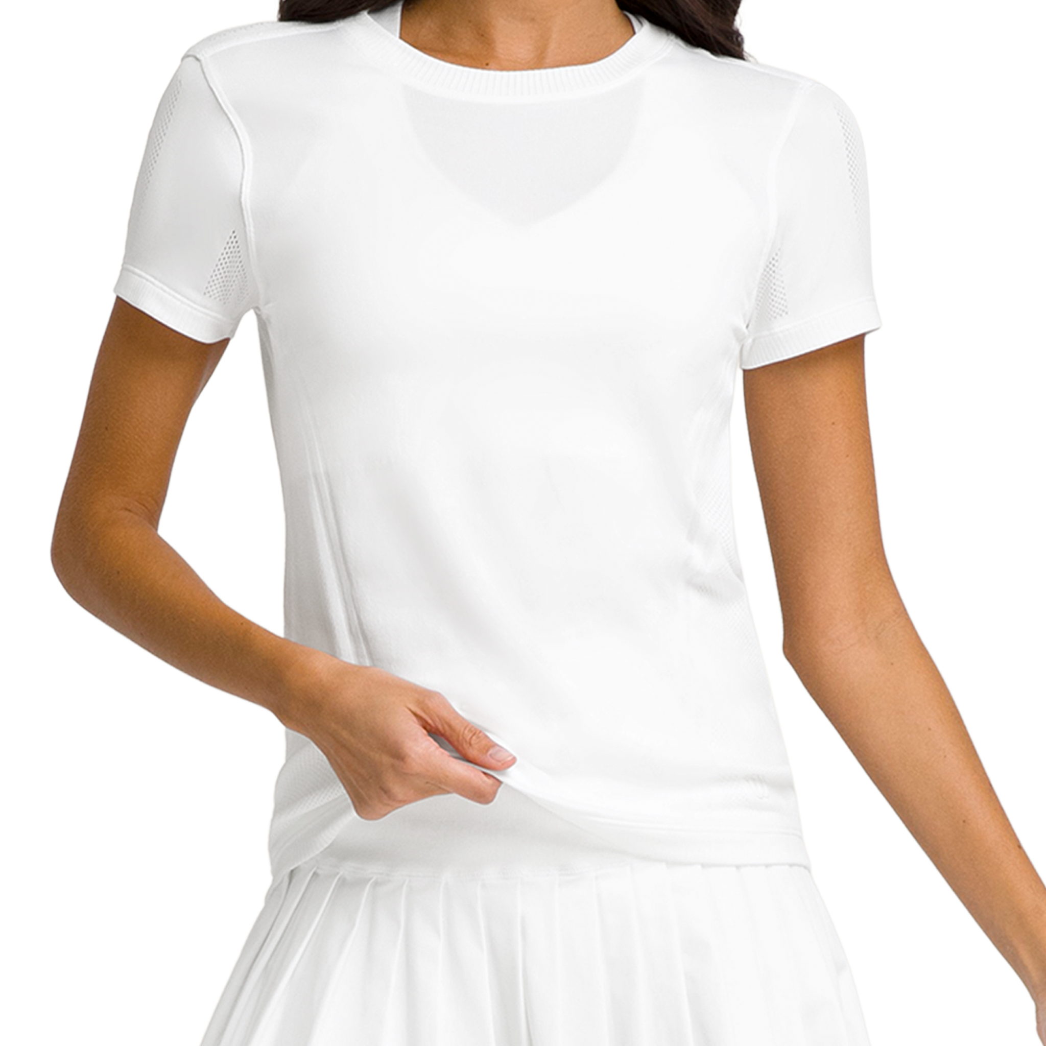 Wilson Pro Seamless Tee Women's Bright White