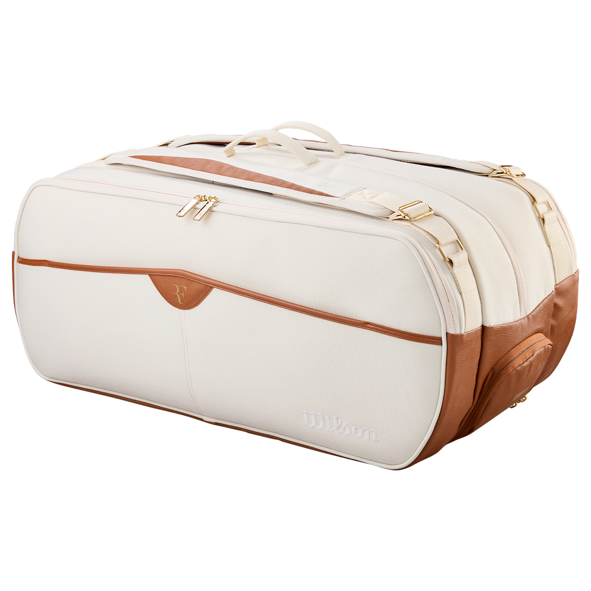 Wilson RF Lawn Collection Tournament Racket Bag 15 Pack Cream (2026)