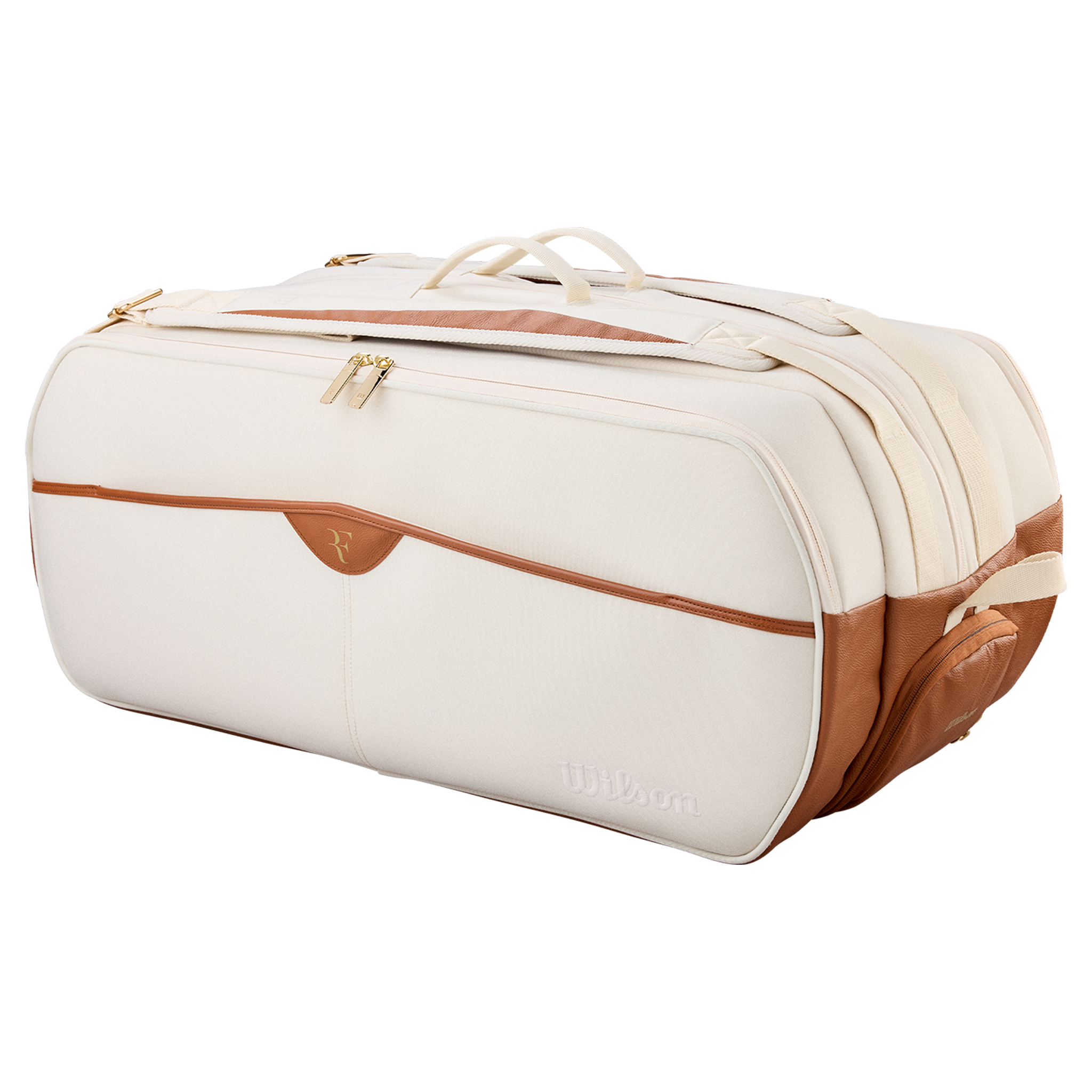 Wilson RF Lawn Collection Tournament Racket Bag 15 Pack Cream (2026)