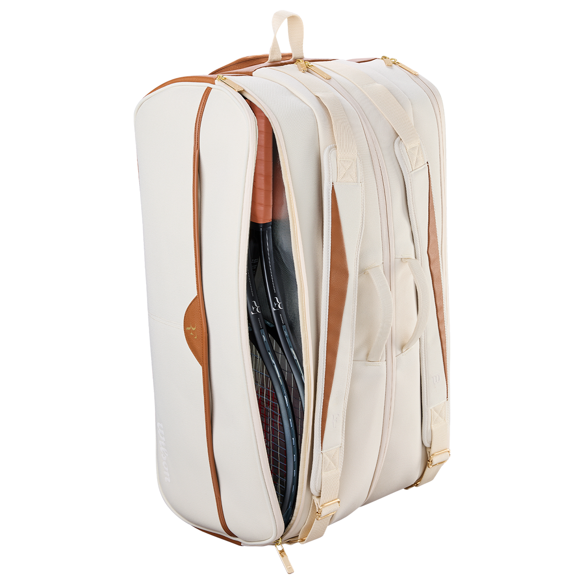 Wilson RF Lawn Collection Tournament Racket Bag 15 Pack Cream (2026)