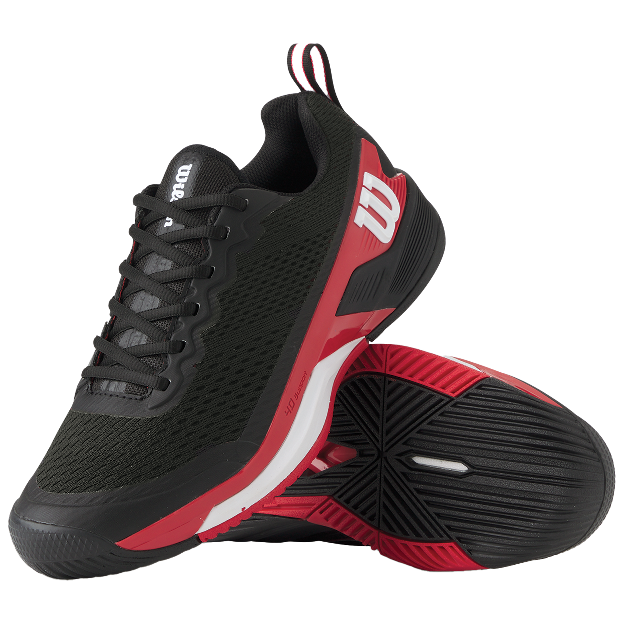 Wilson Rush Pro 4.5 Men's Black/Red/White