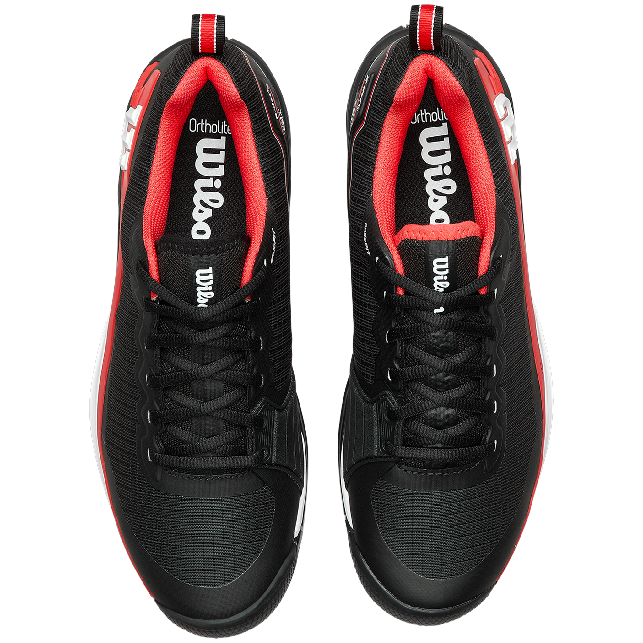 Wilson Rush Pro 4.5 Clay Men's Black/Red/White