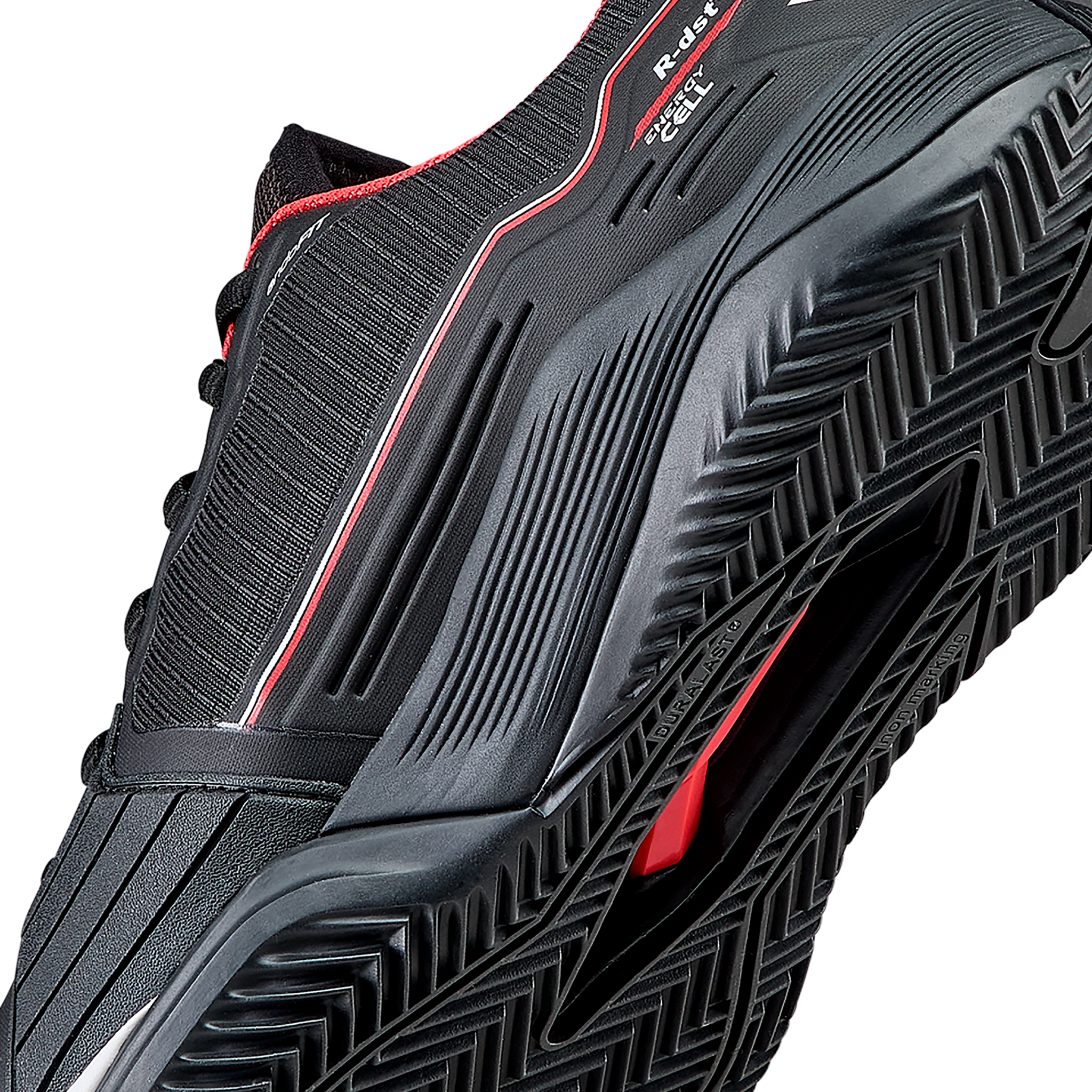 Wilson Rush Pro 4.5 Clay Men's Black/Red/White