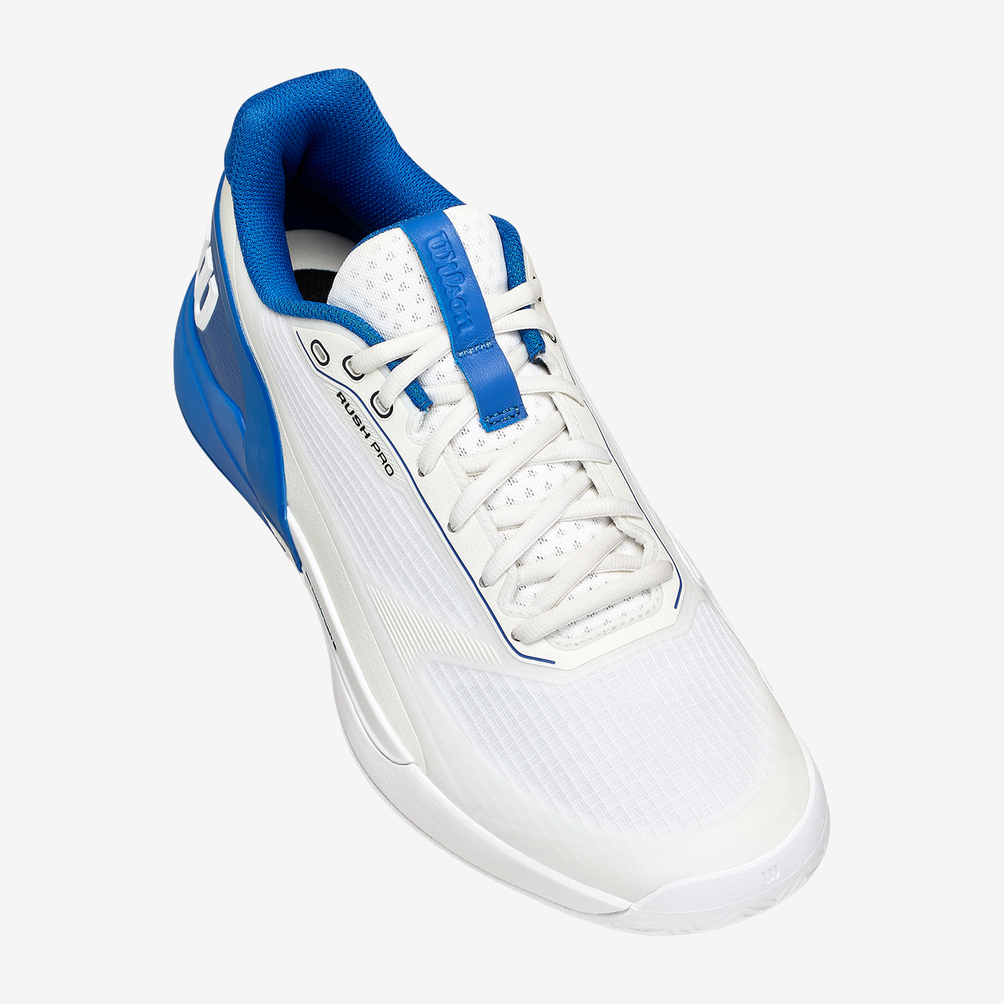 Wilson Rush Pro 5 Men's White/Deja Vu Blue/Safety Yellow (2026)