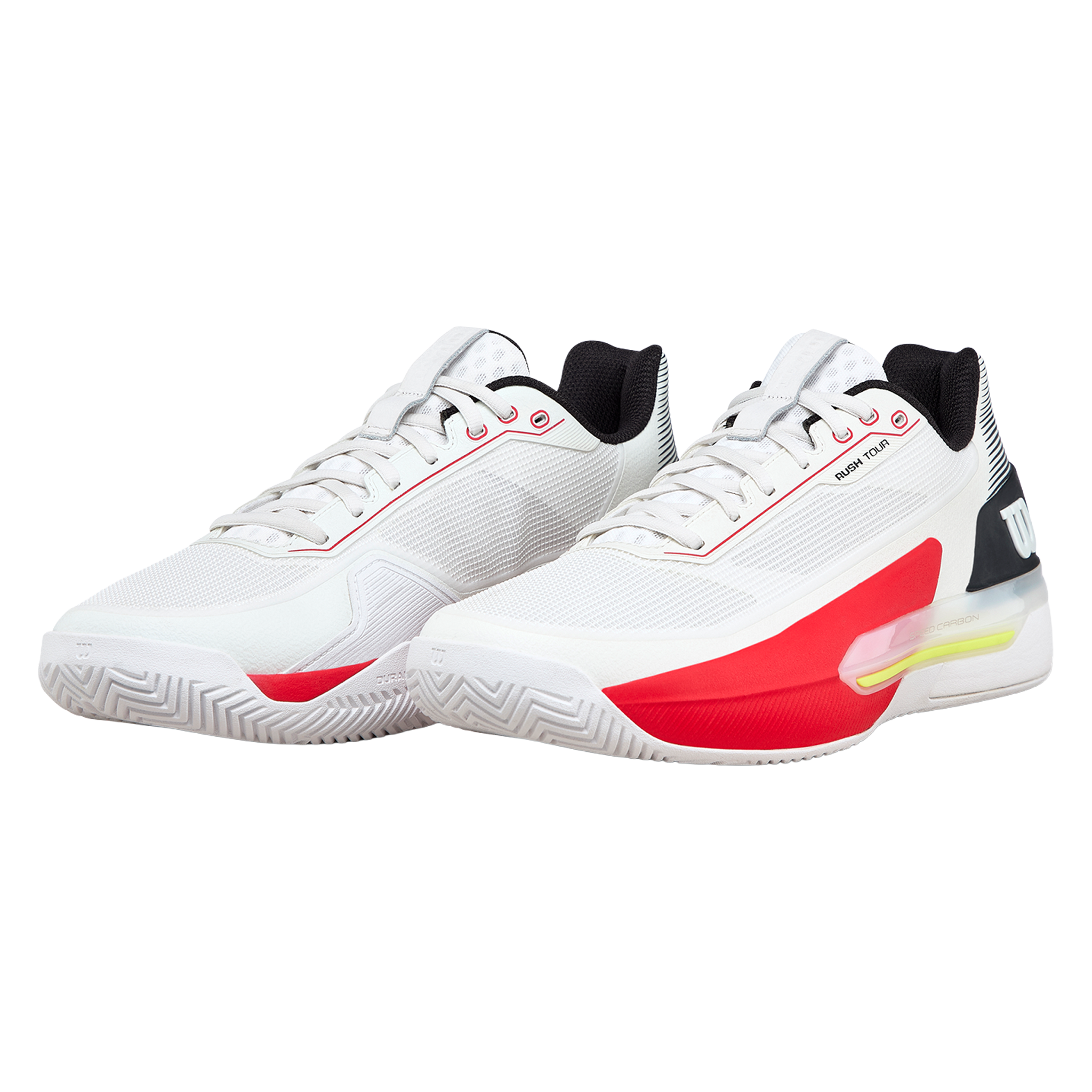 Wilson Rush Tour 5 Men's White/Black/Red (2026)