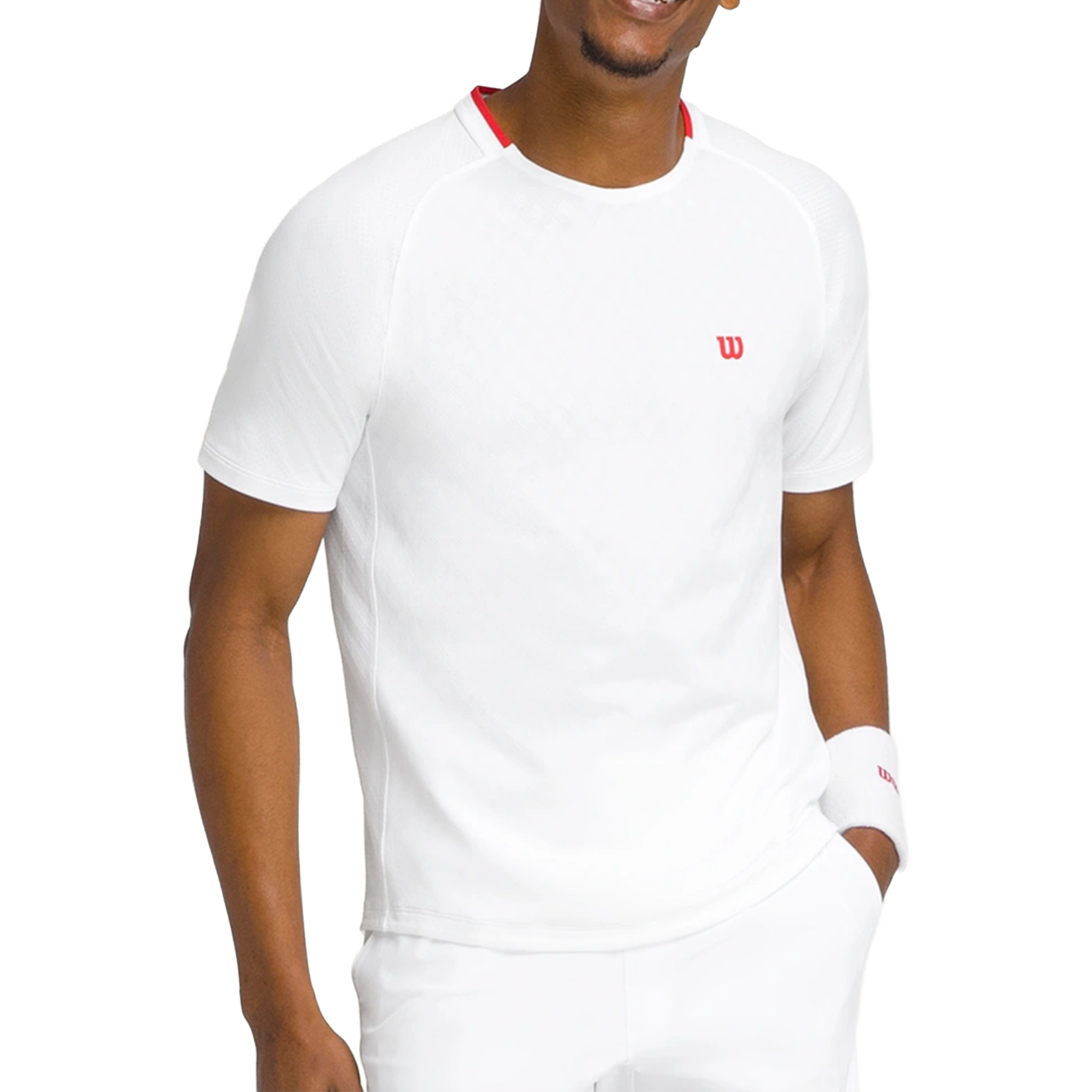 Wilson Serve Out Tee Men's Bright White