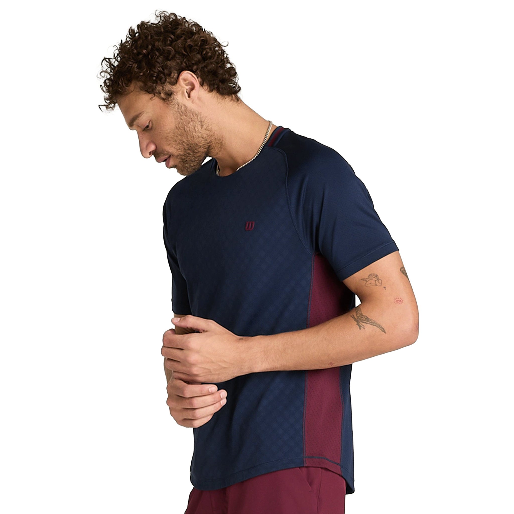 Wilson Serve Out Tee Men's Classic Navy