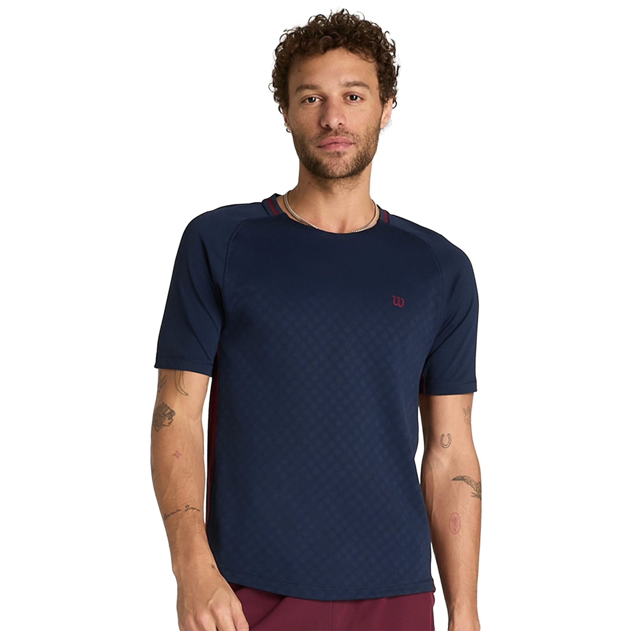 Wilson Serve Out Tee Men's Classic Navy