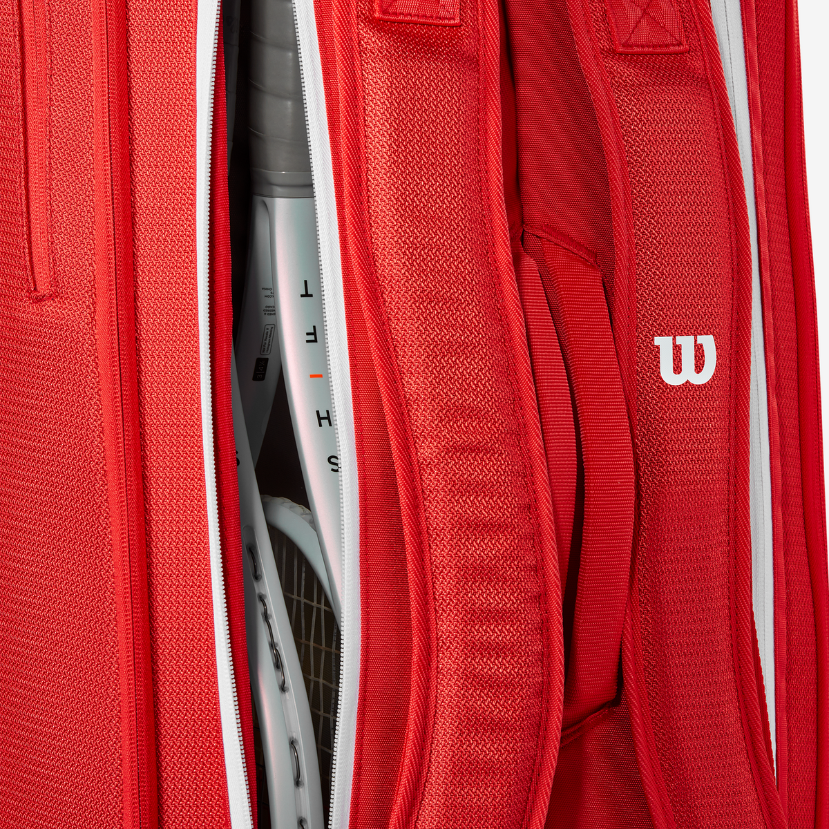 Wilson Super Tour Red 9 Racket Bag (2025)