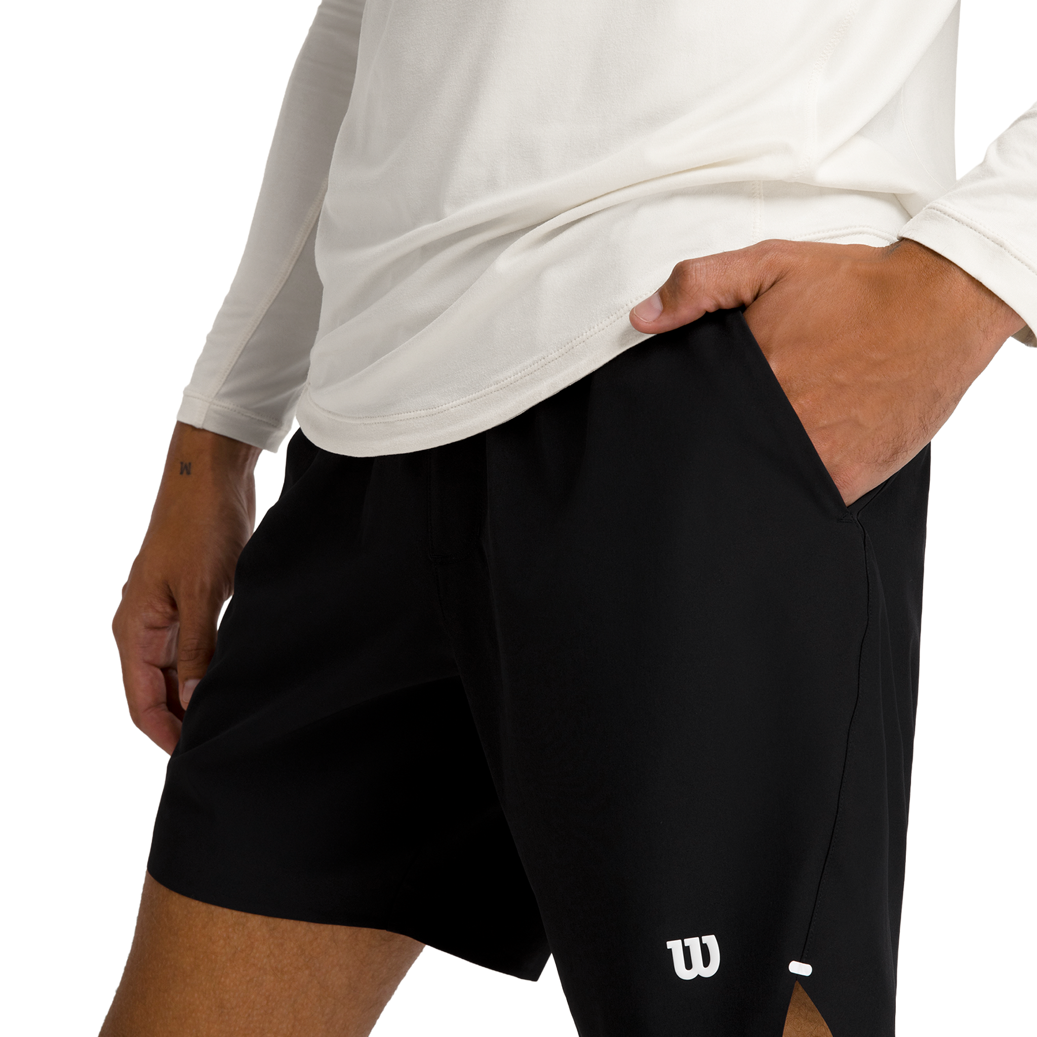 Wilson Tournament V2 7" Shorts Men's Black
