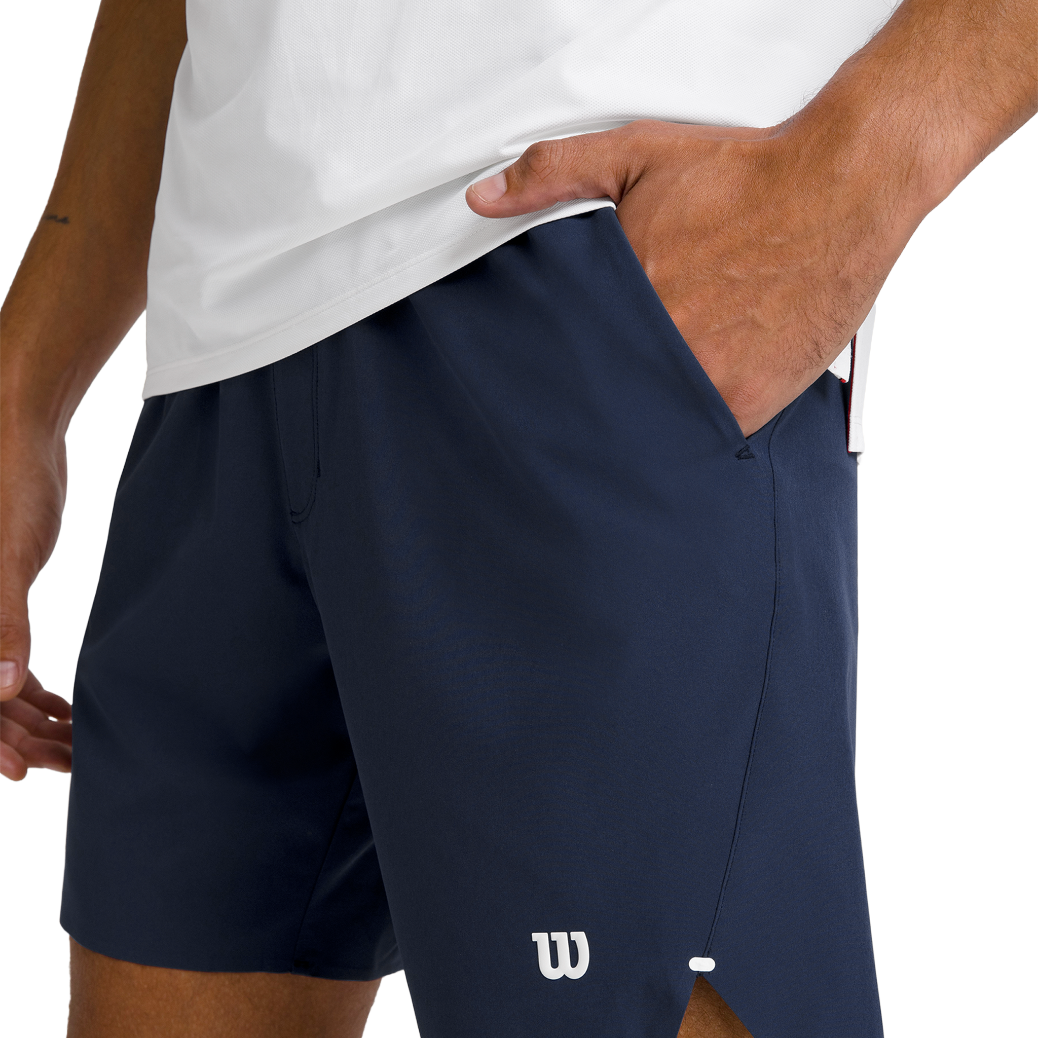 Wilson Tournament V2 7" Shorts Men's Classic Navy
