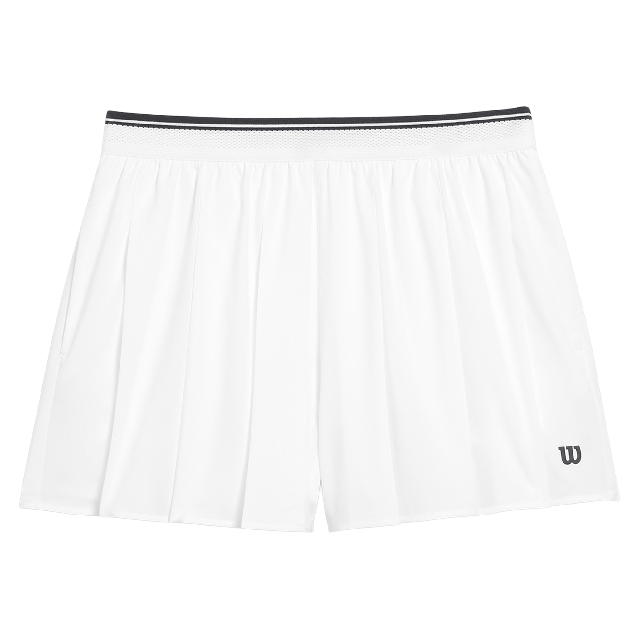 Wilson Velocity Pleated Lined Shorts Women's Brilliant White