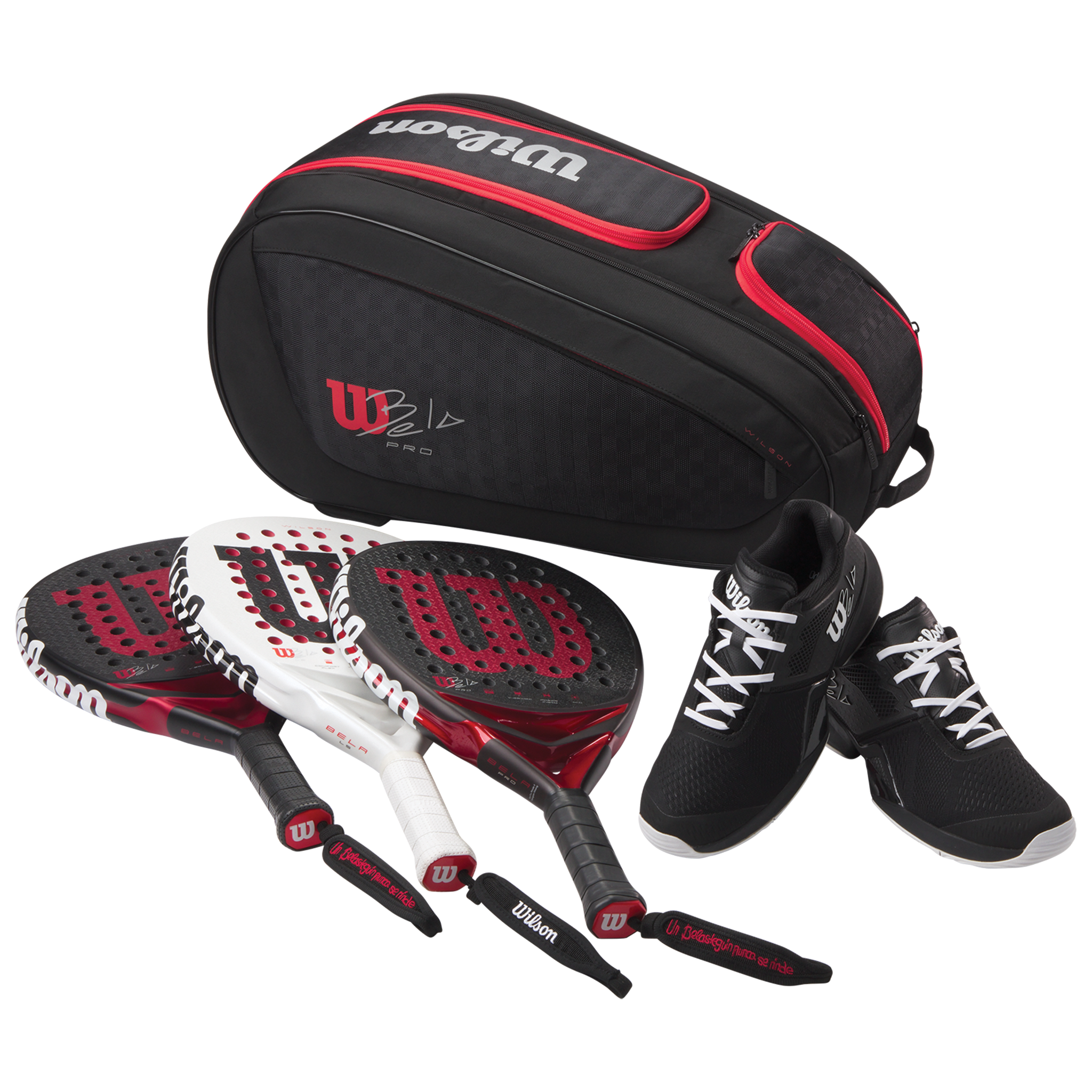 Wilson Bela V3 Padel Racket Bag Black/Red