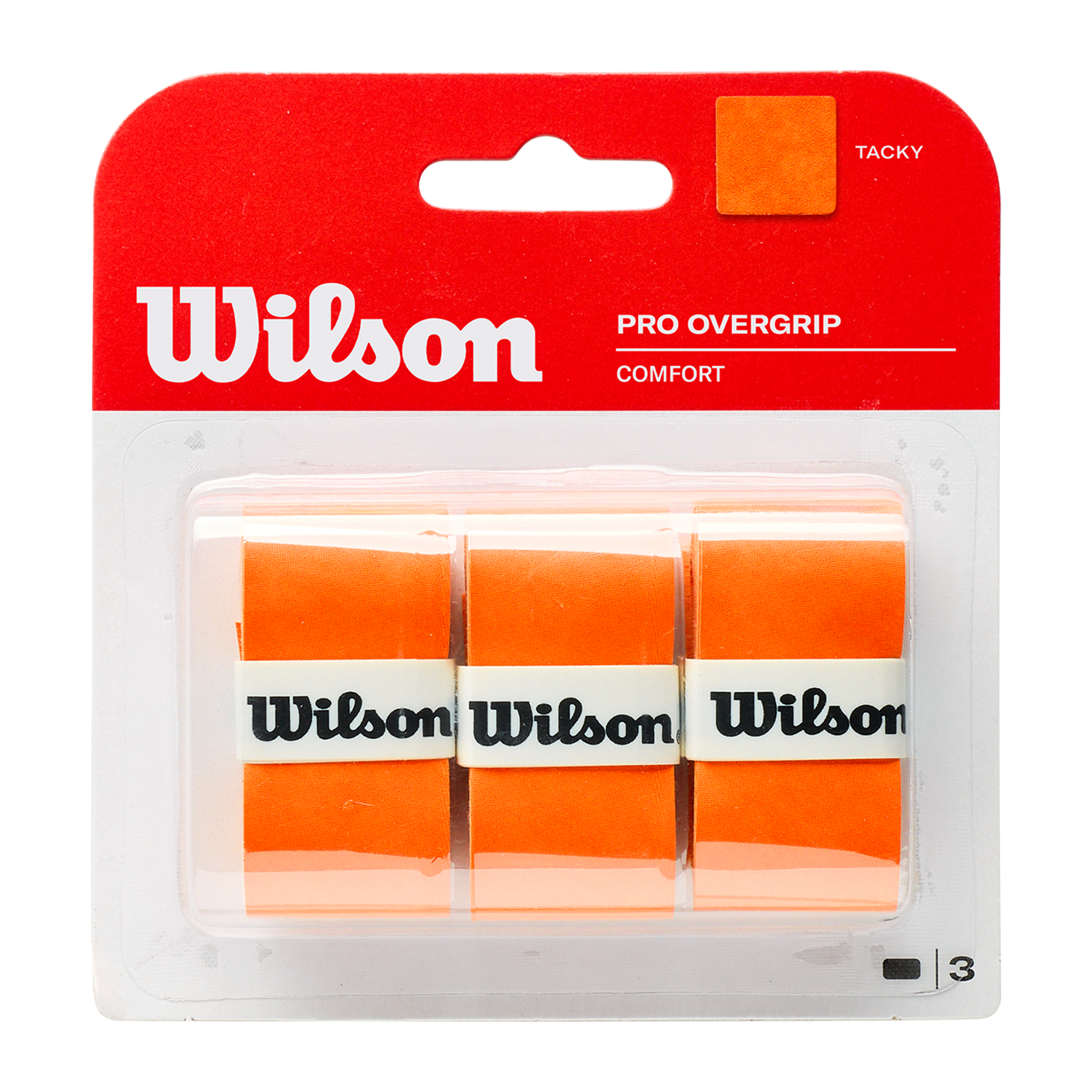 Wilson Pro Overgrip Burn (3 Pack)