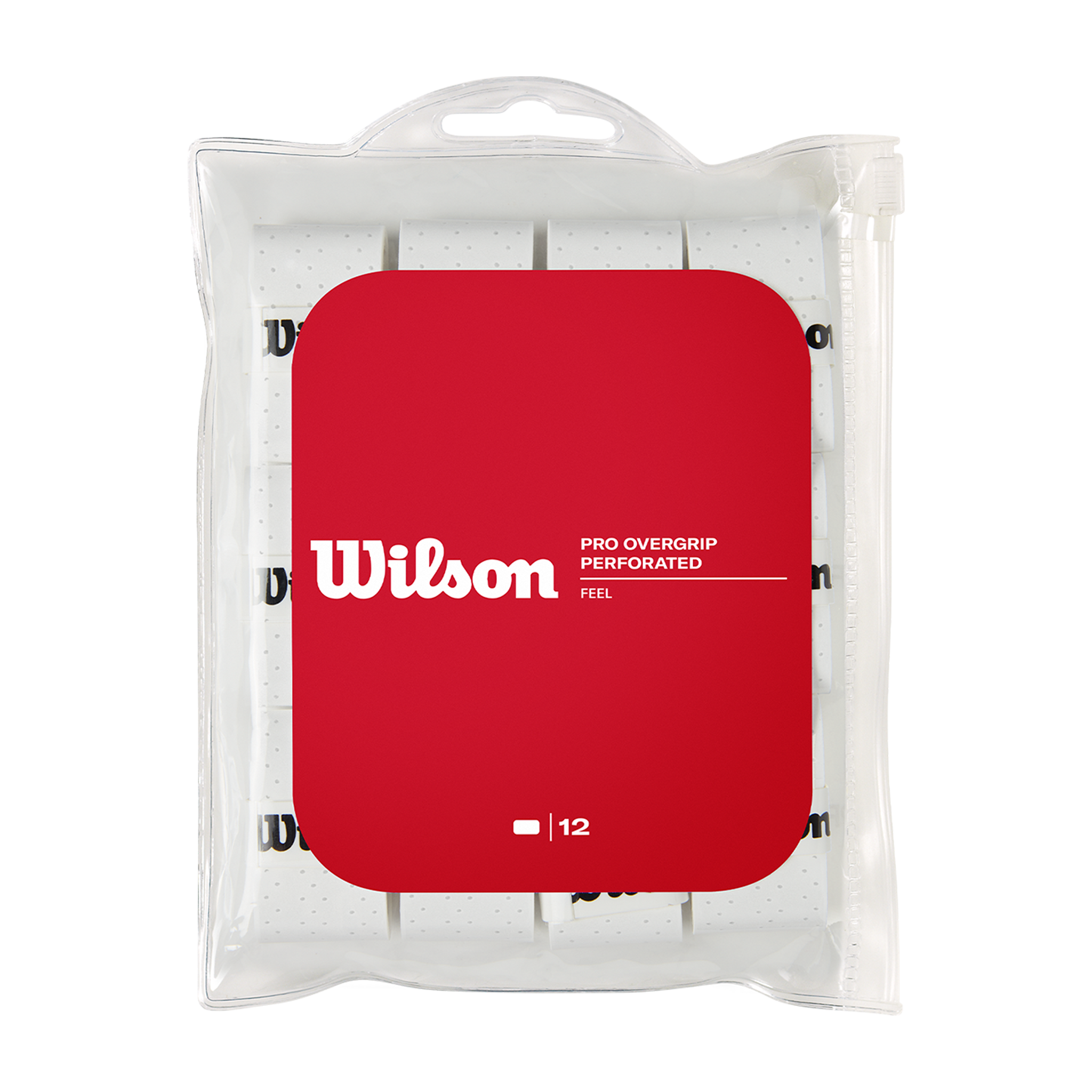 Wilson Pro Overgrip Perforated 12PK White