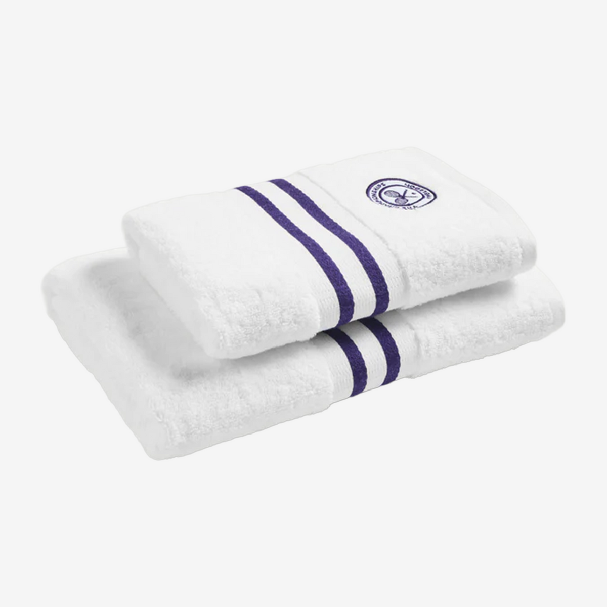 Christy Wimbledon Baseline Towel Set Hand & Bath Purple