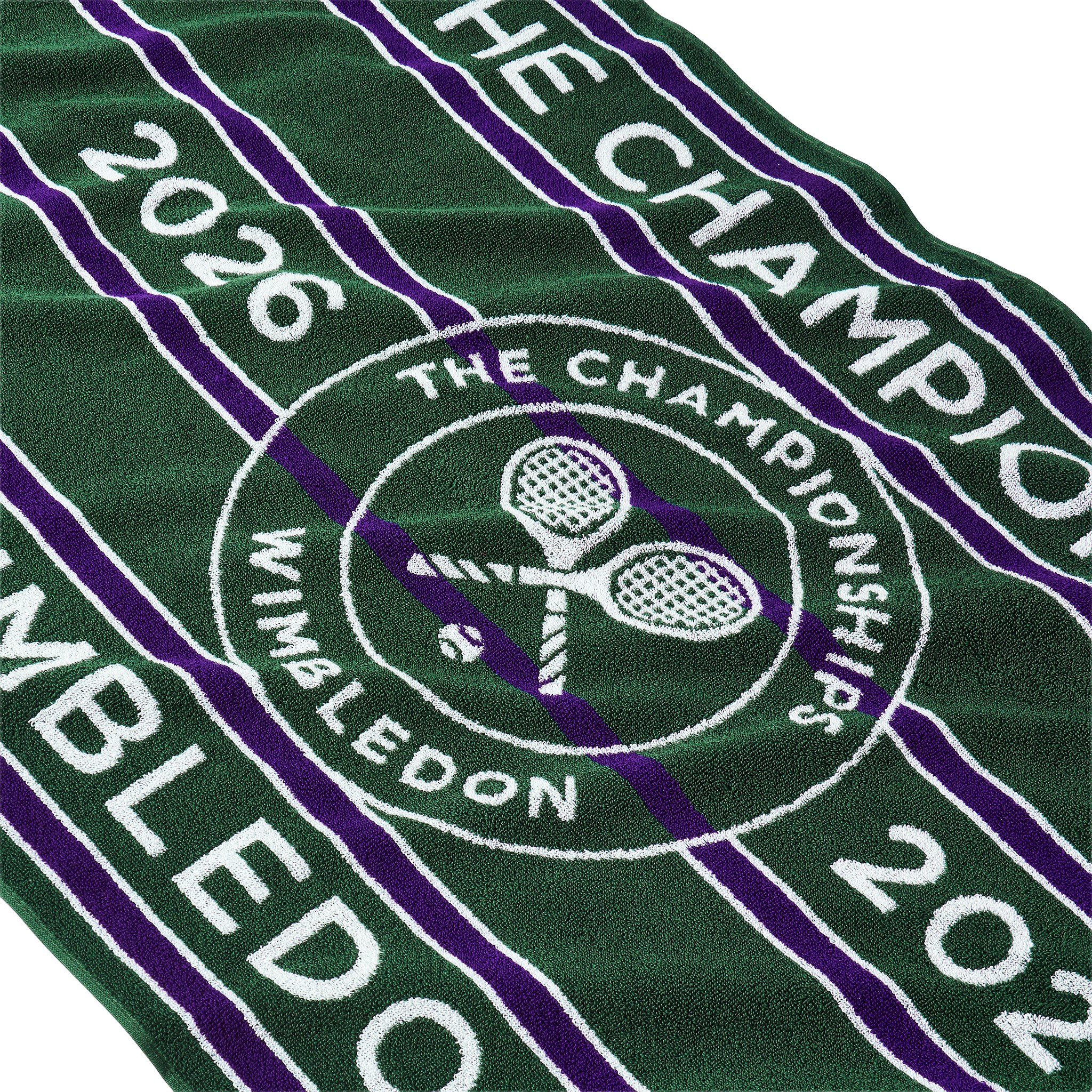 Christy Wimbledon Championship Towel 70x133 Green/Purple (2026)