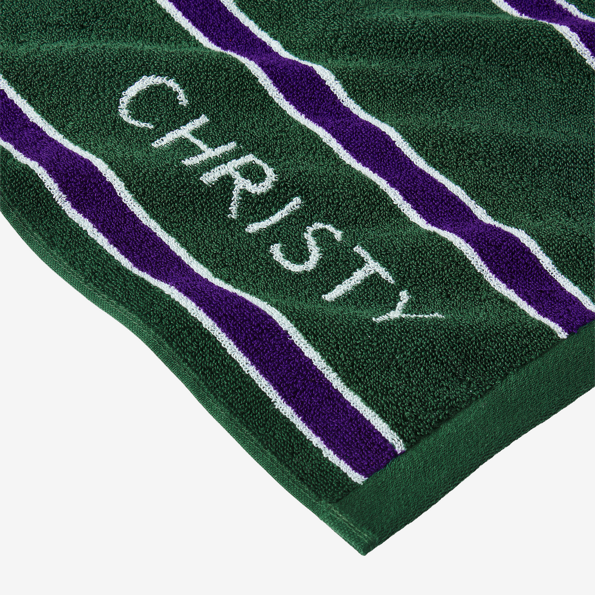 Christy Wimbledon Championship Towel 70x133 Green/Purple (2026)