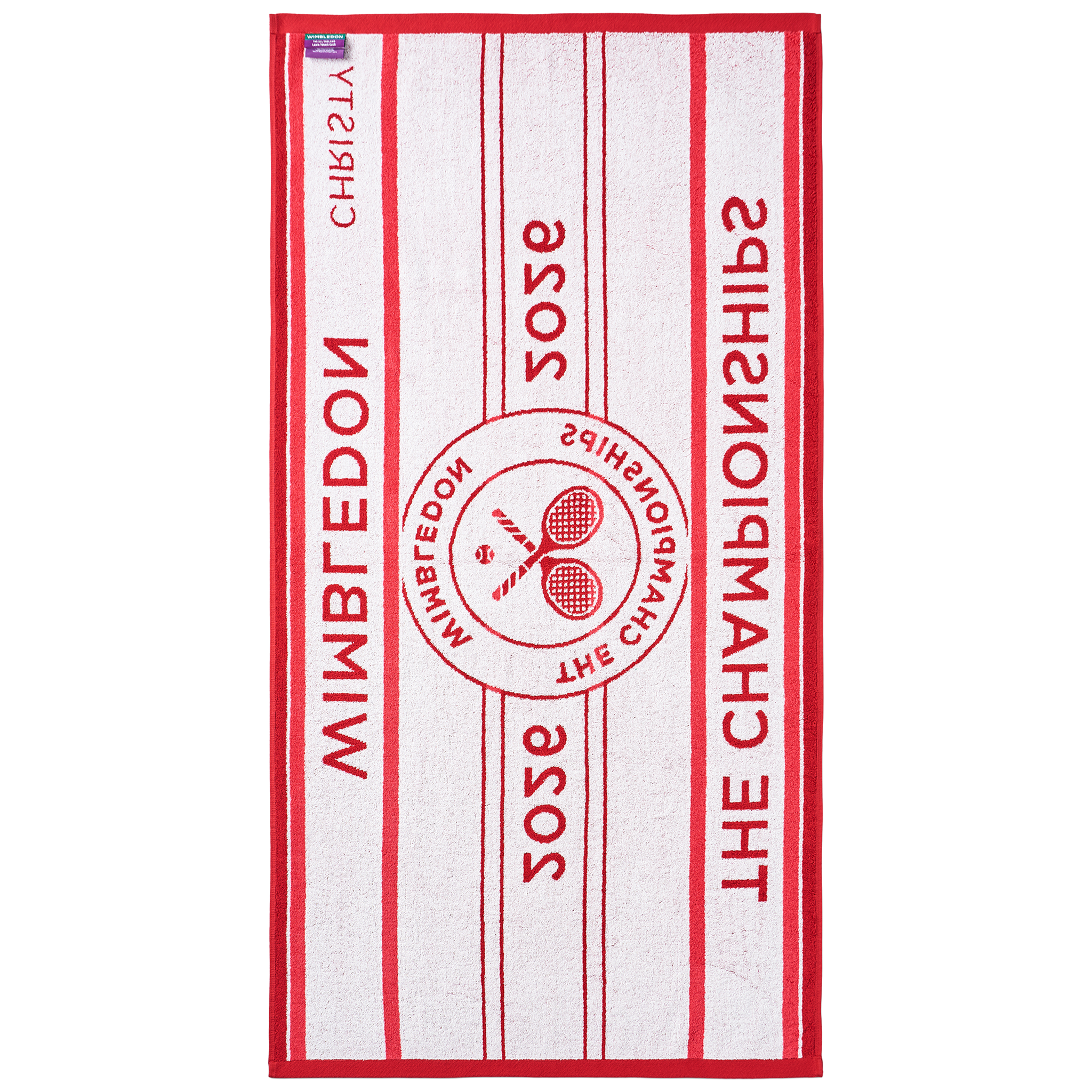 Christy Wimbledon Championship Towel 70x133 Strawberry (2026)