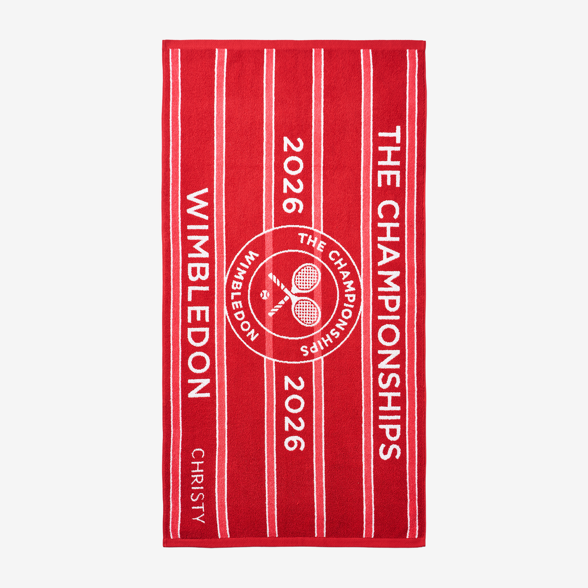 Christy Wimbledon Championship Towel 70x133 Strawberry (2026)