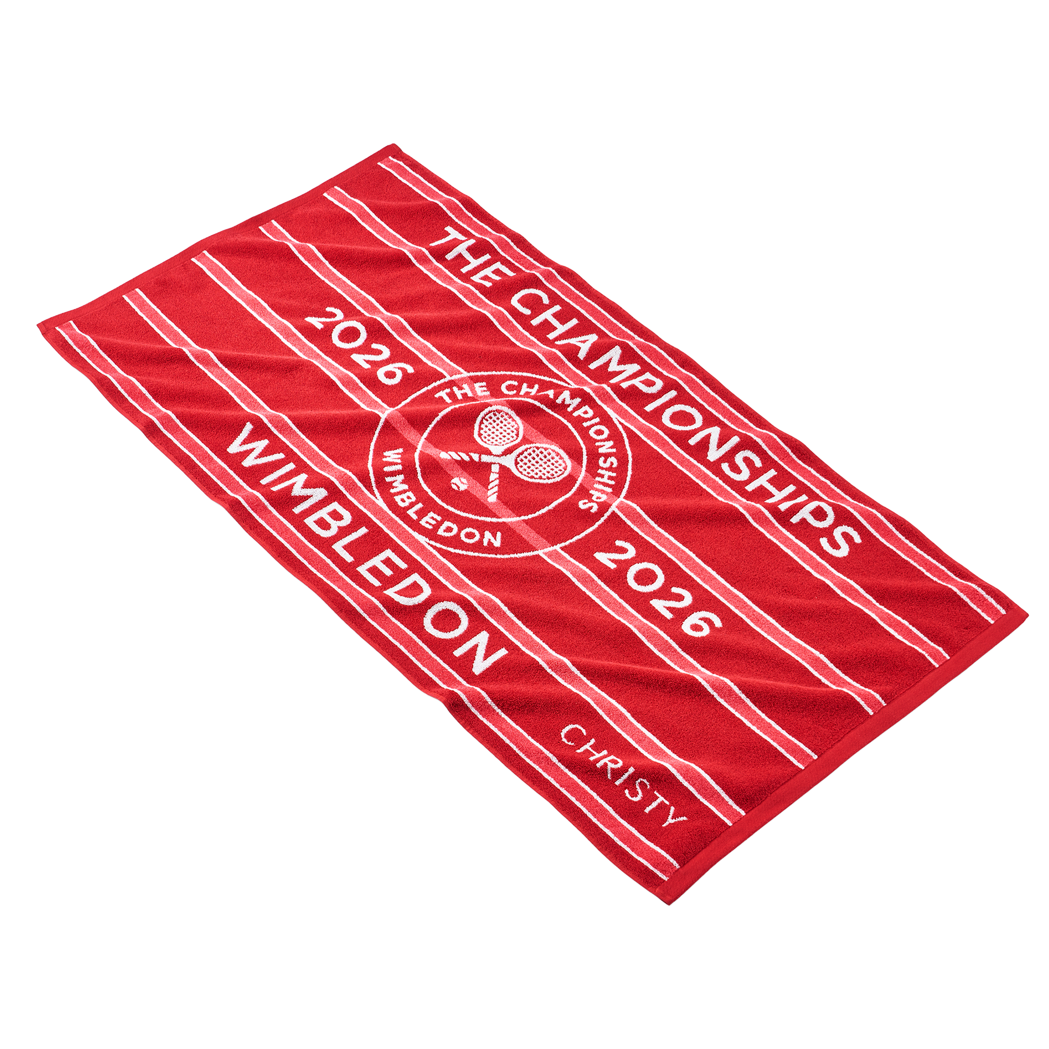 Christy Wimbledon Championship Towel 70x133 Strawberry (2026)