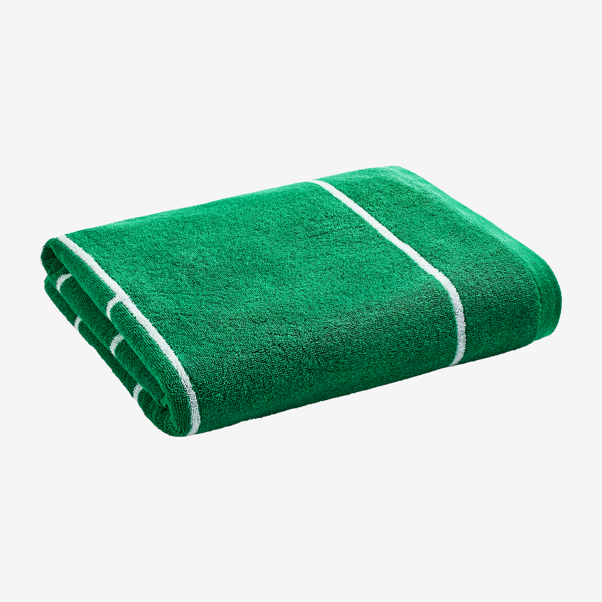 Christy Tennis Court Bath Towel Green