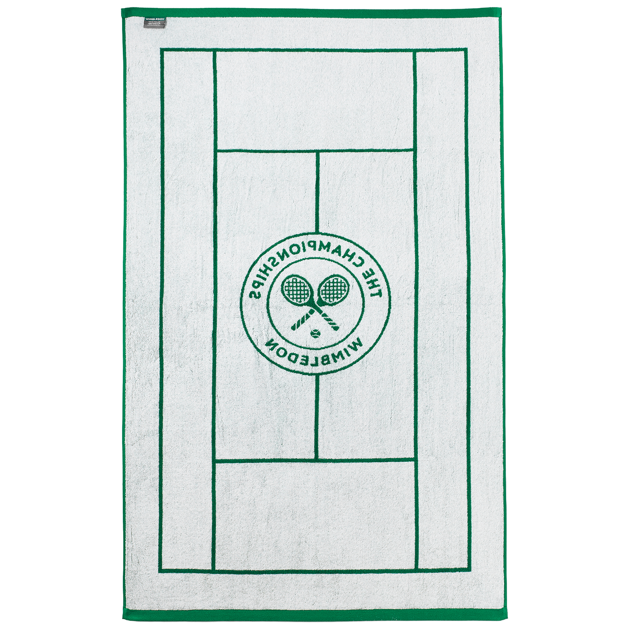 Christy Tennis Court Bath Towel Green