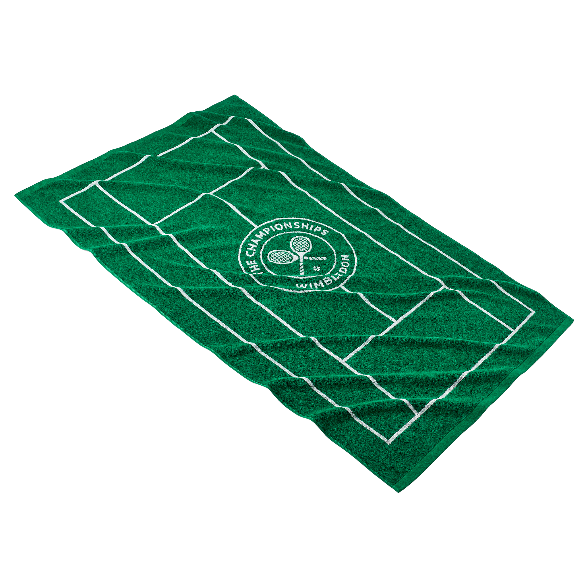 Christy Tennis Court Bath Towel Green