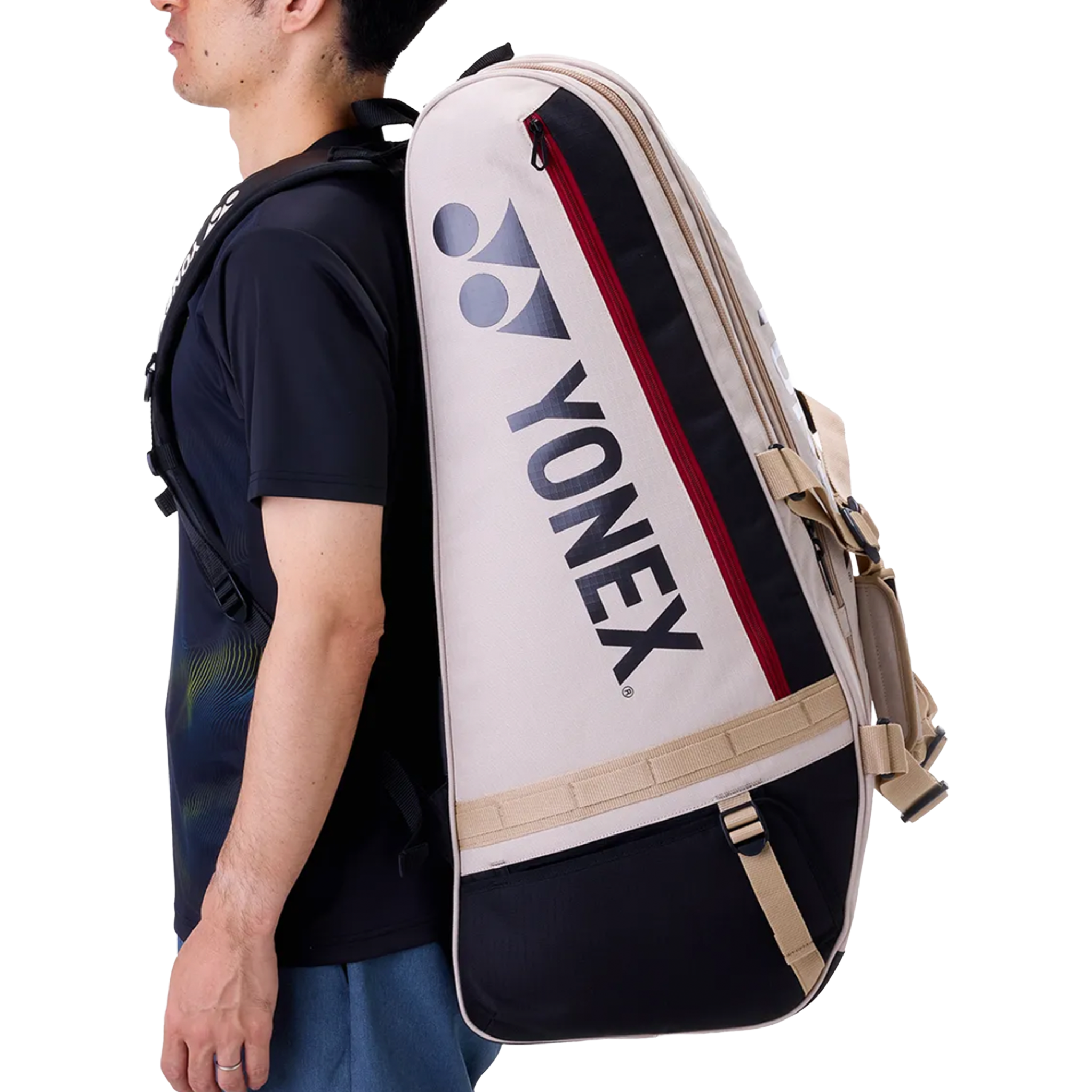 Yonex Gearlogic 9 Racket Bag Beige
