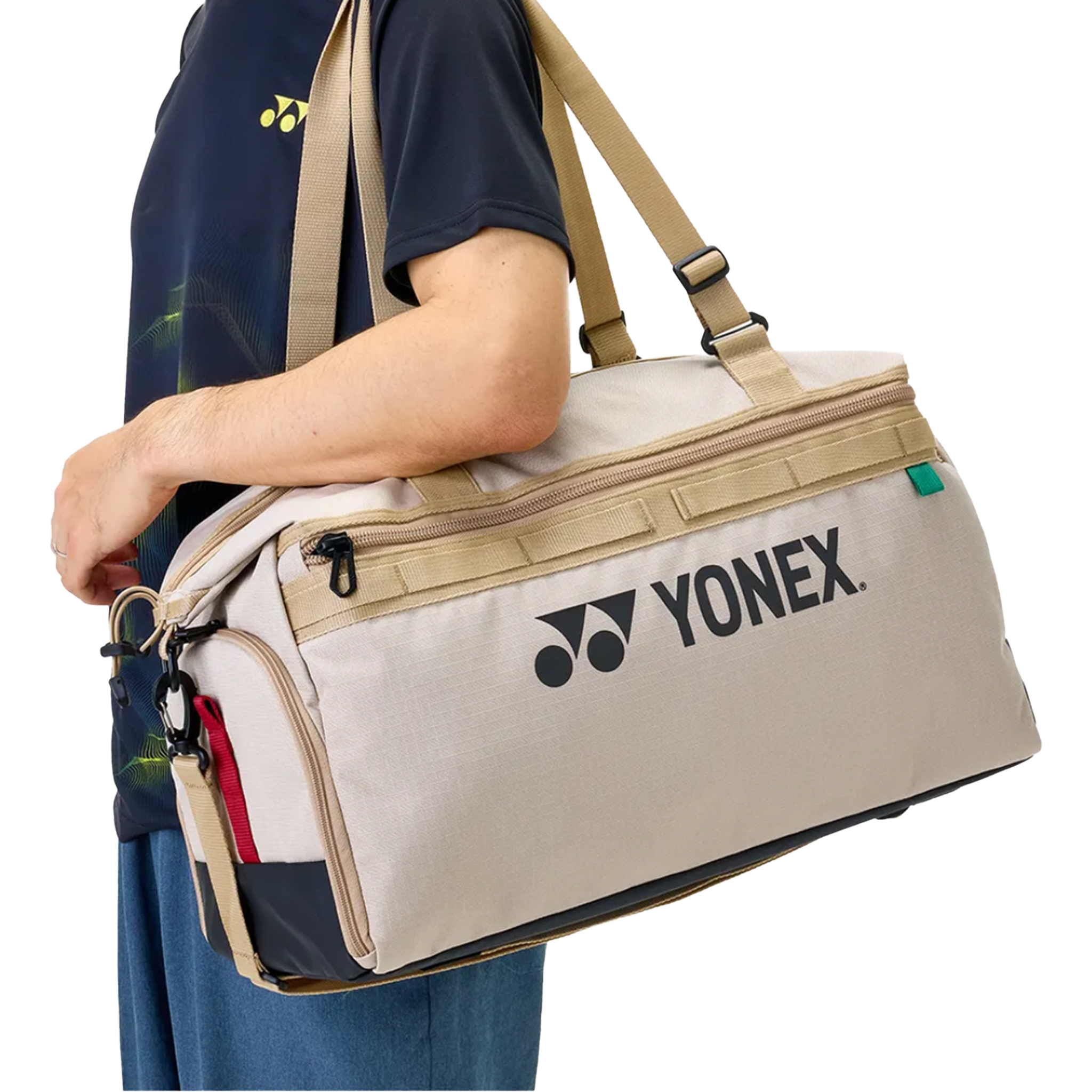 Yonex Gearlogic Boston Bag Beige