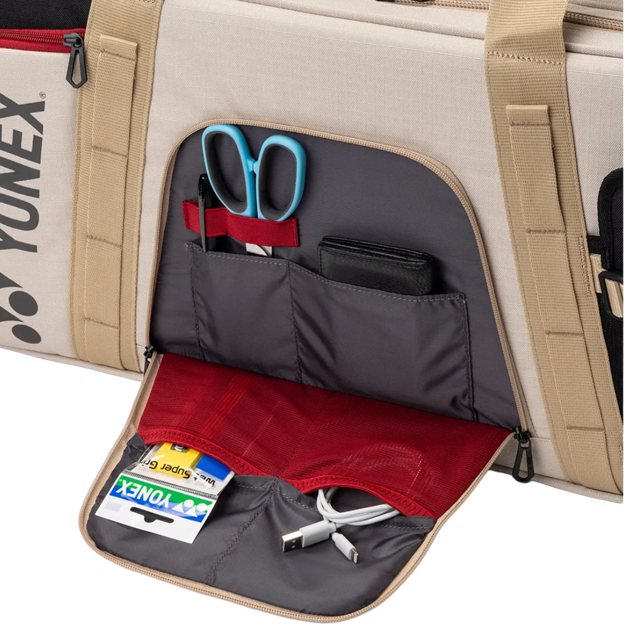 Yonex Gearlogic Tournament Bag Beige