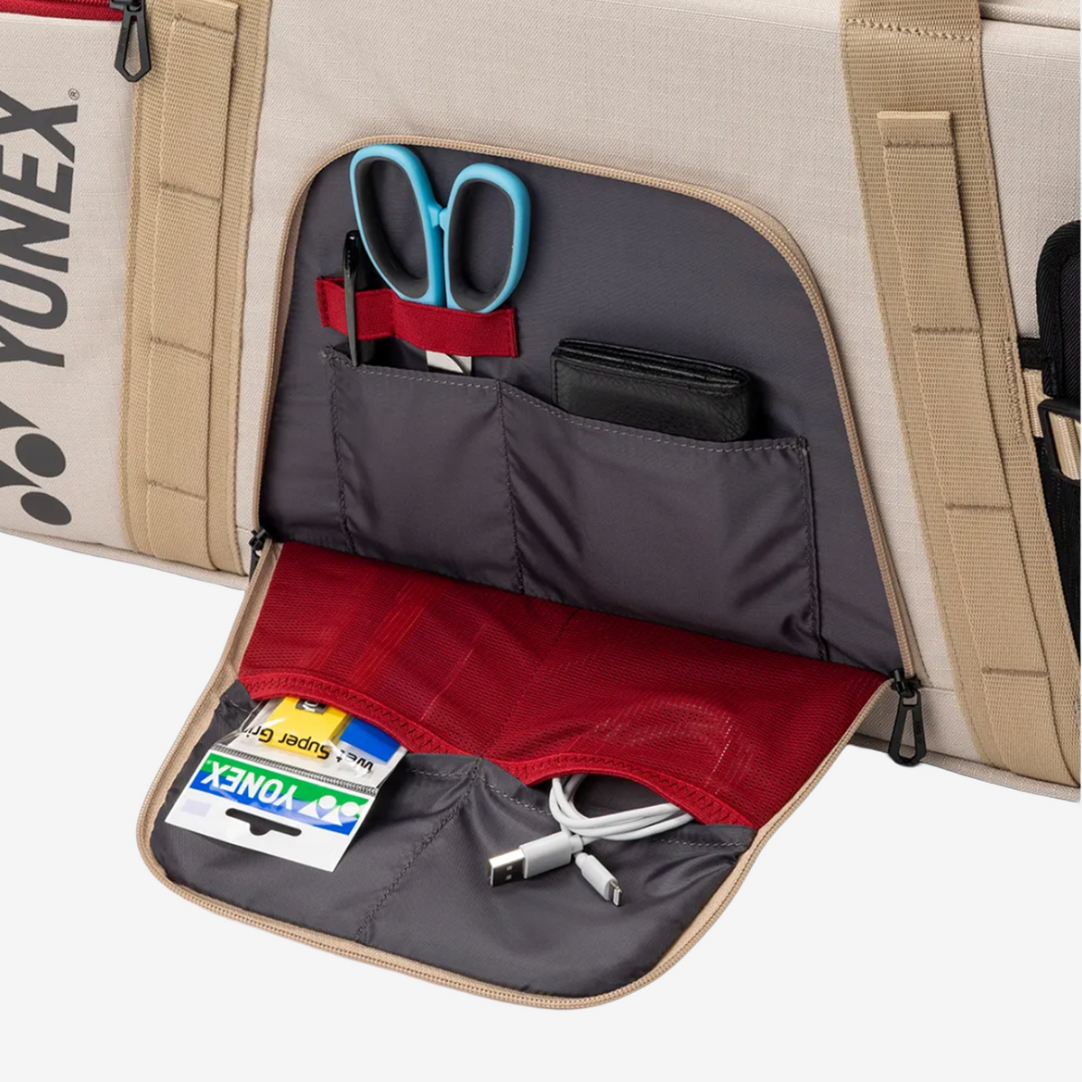 Yonex Gearlogic Tournament Bag Beige