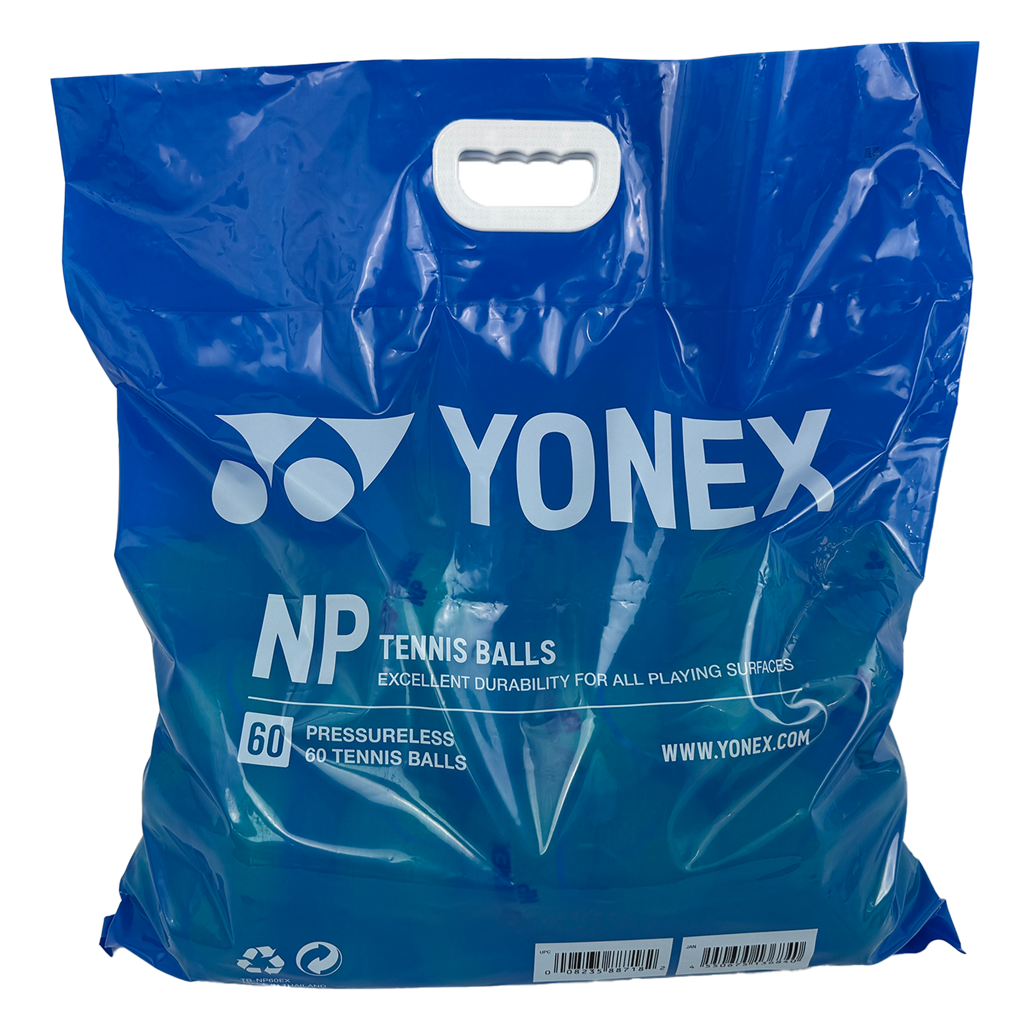 Yonex Pressureless Tennis Ball (60 Ball Bag)