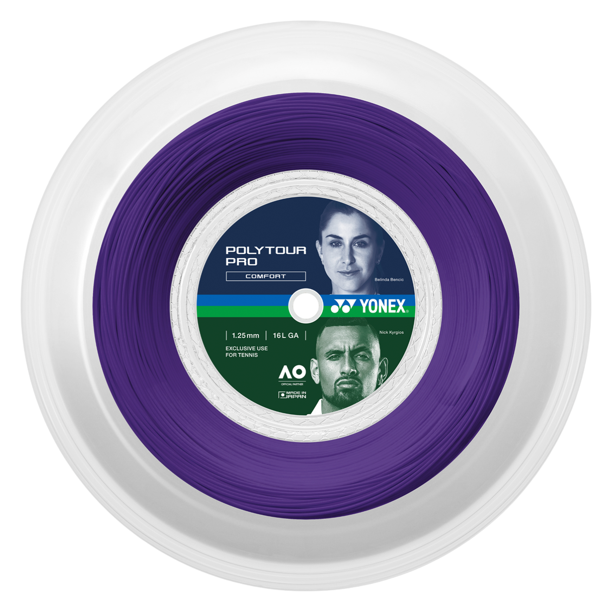 Yonex Poly Tour Pro 200m Reel Midnight Purple