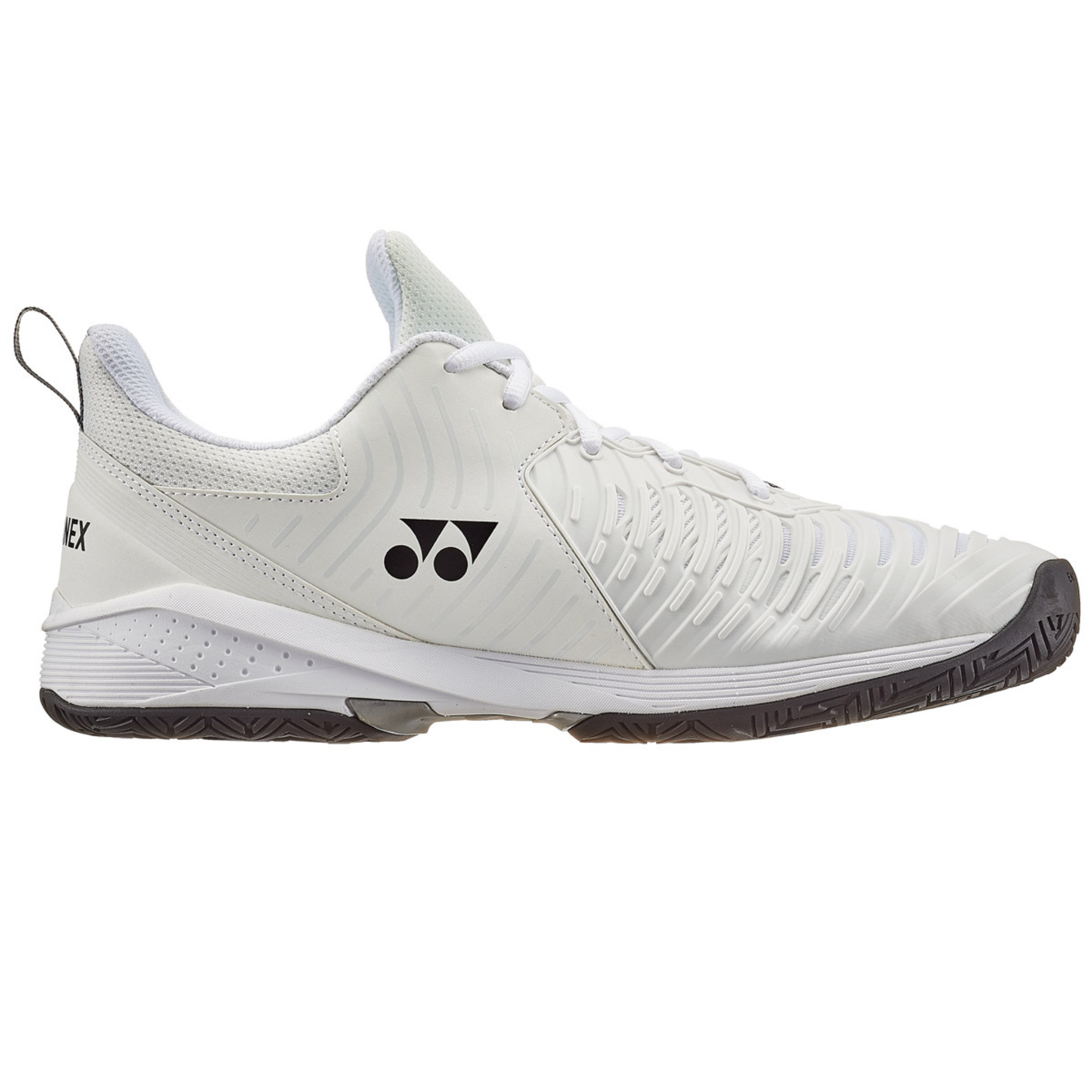 Yonex Sonicage 3 Wide Unisex Tennis Shoes - White/Black